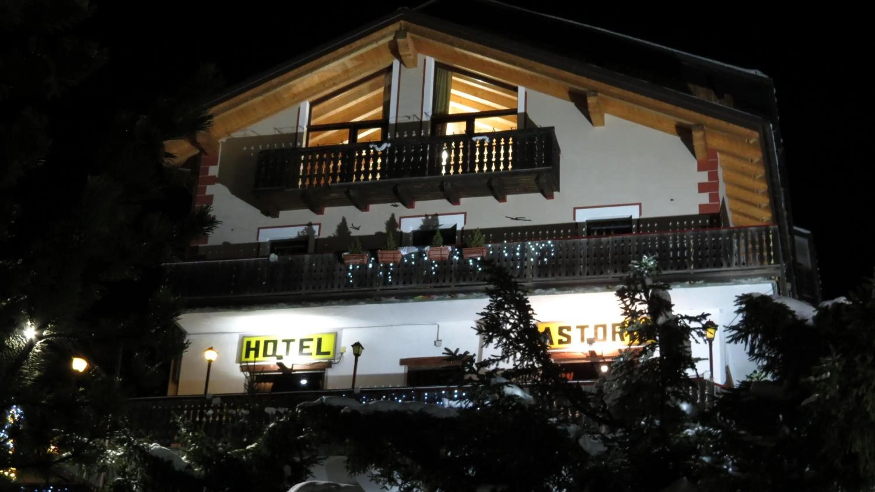 Property building in Hotel Astoria