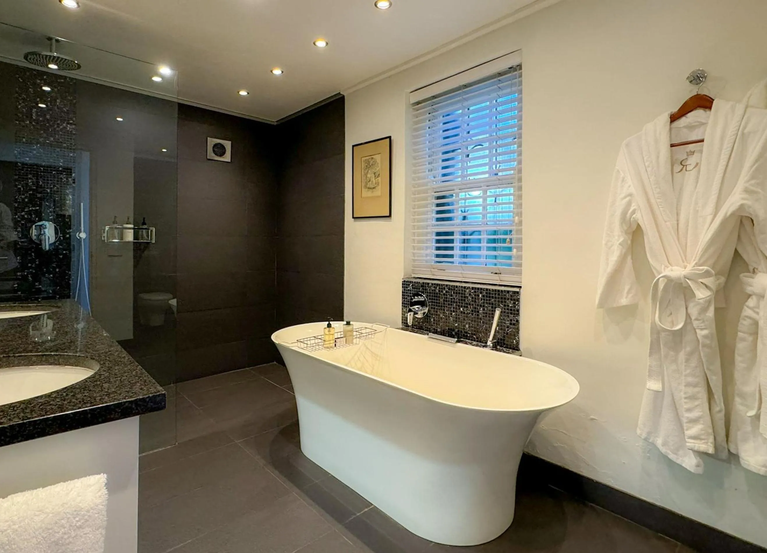 Bathroom in Grande Roche Hotel