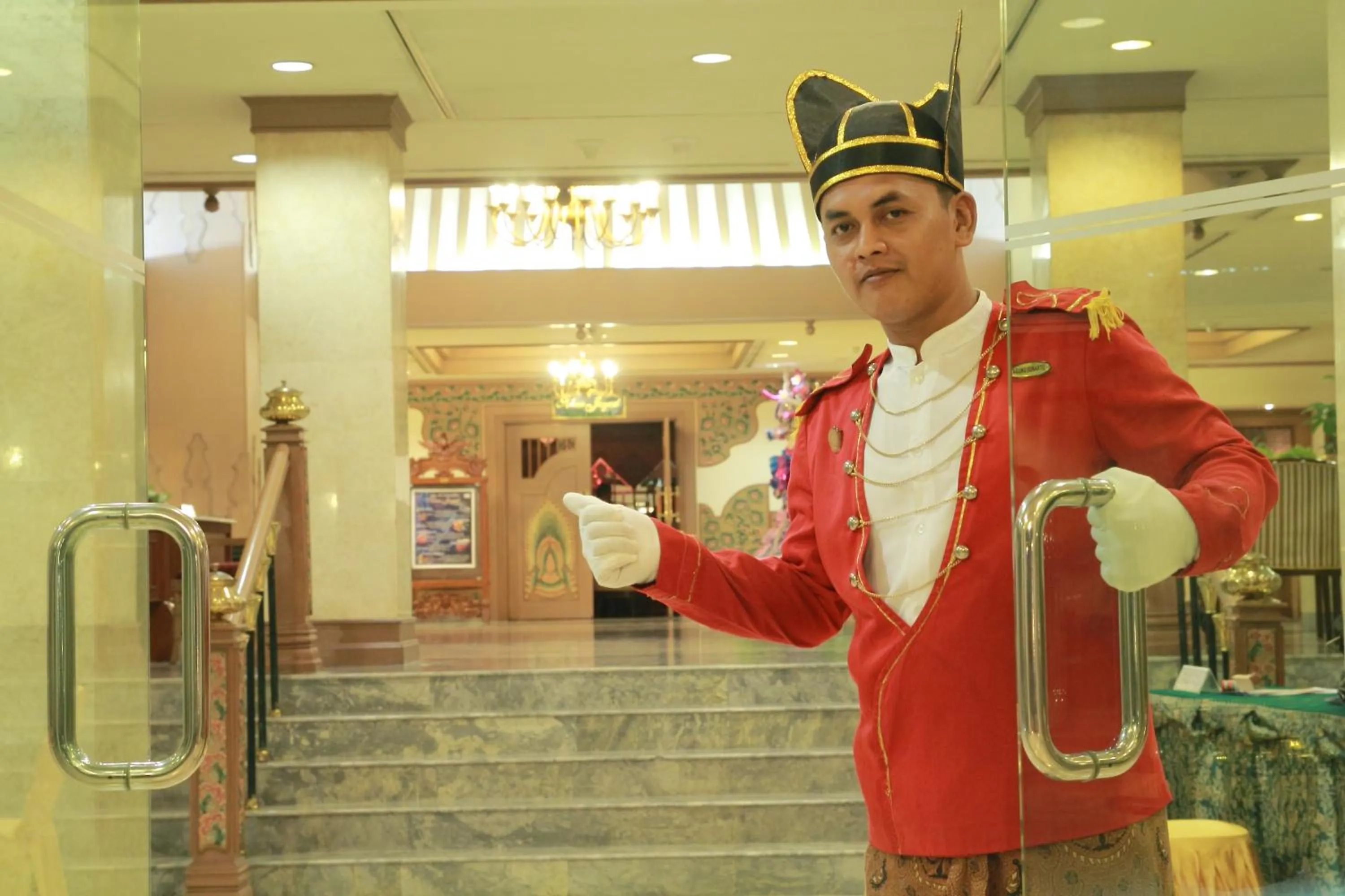 Staff in Hotel Sahid Jaya Solo