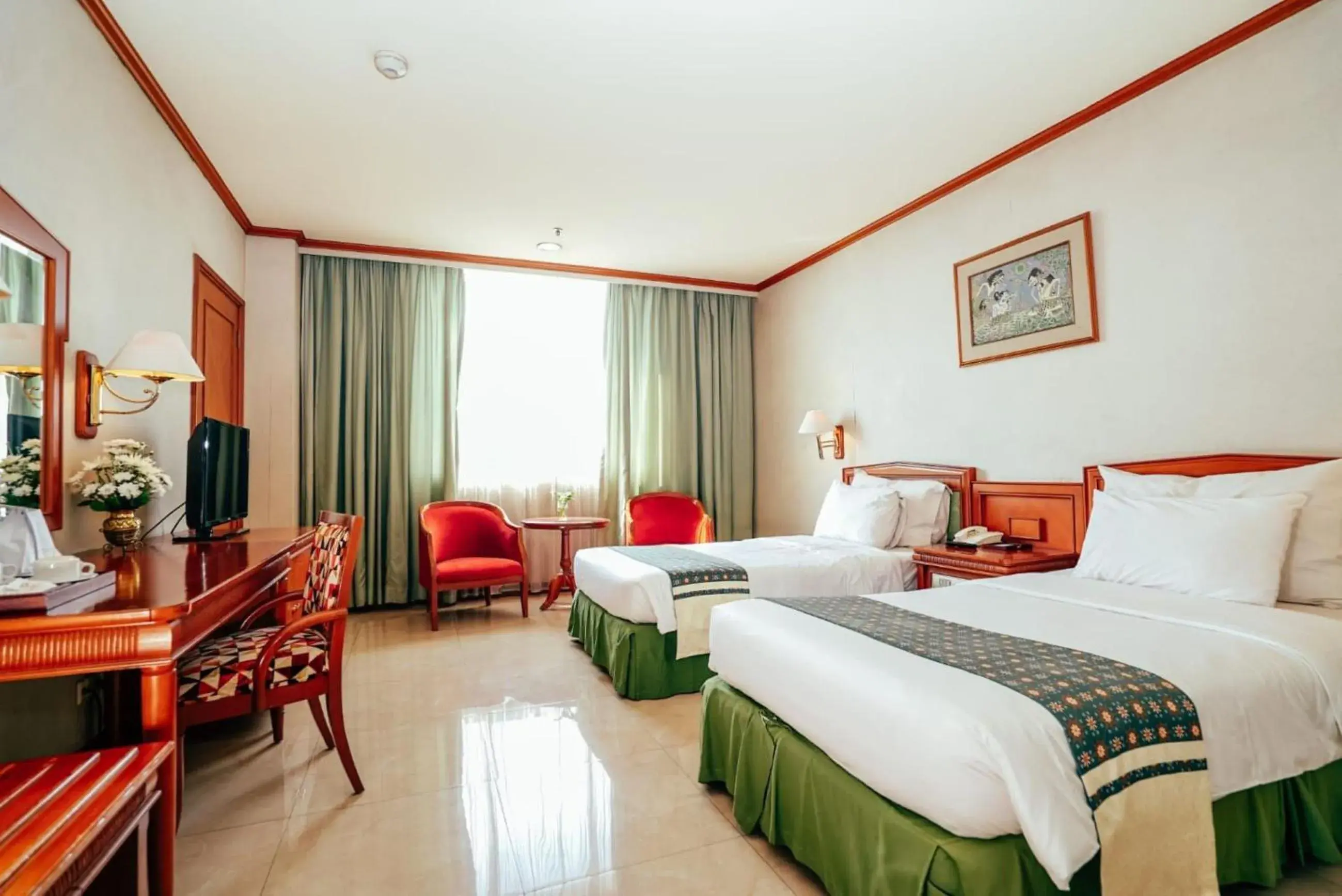 Bed in Hotel Sahid Jaya Solo Bed in Hotel Sahid Jaya Solo