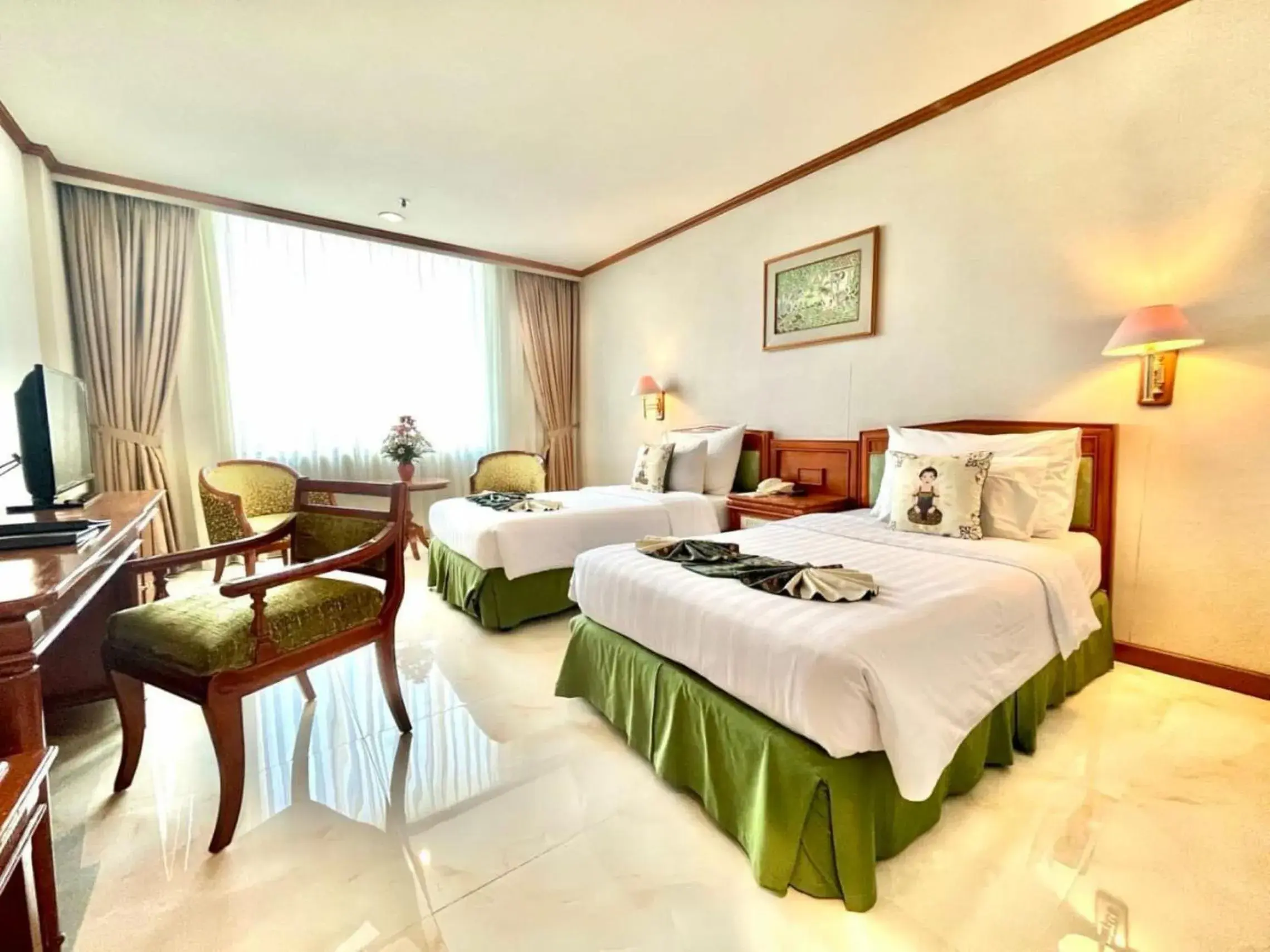 Bed in Hotel Sahid Jaya Solo Bed in Hotel Sahid Jaya Solo