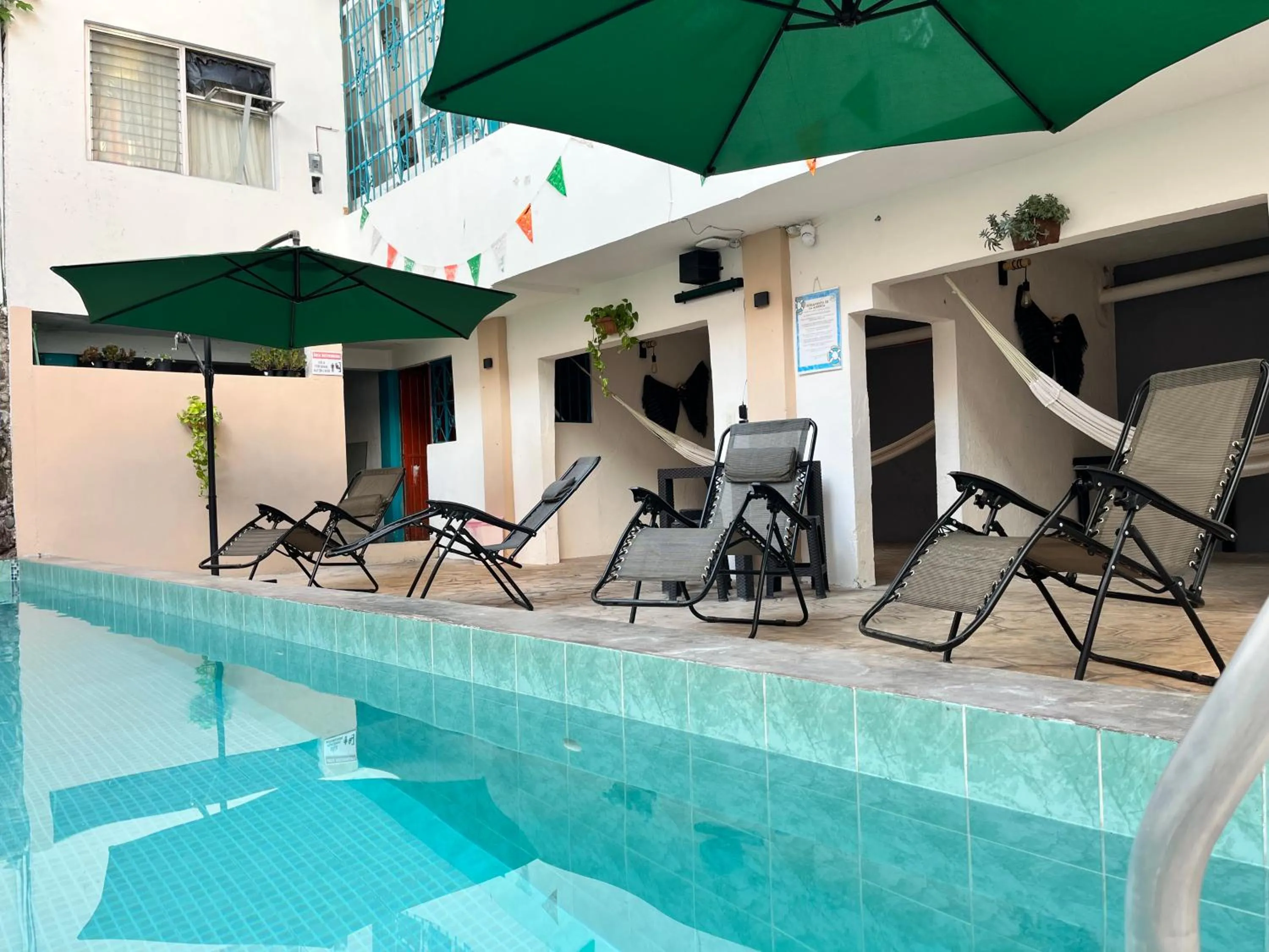 Swimming pool in Hotel Las Brisas