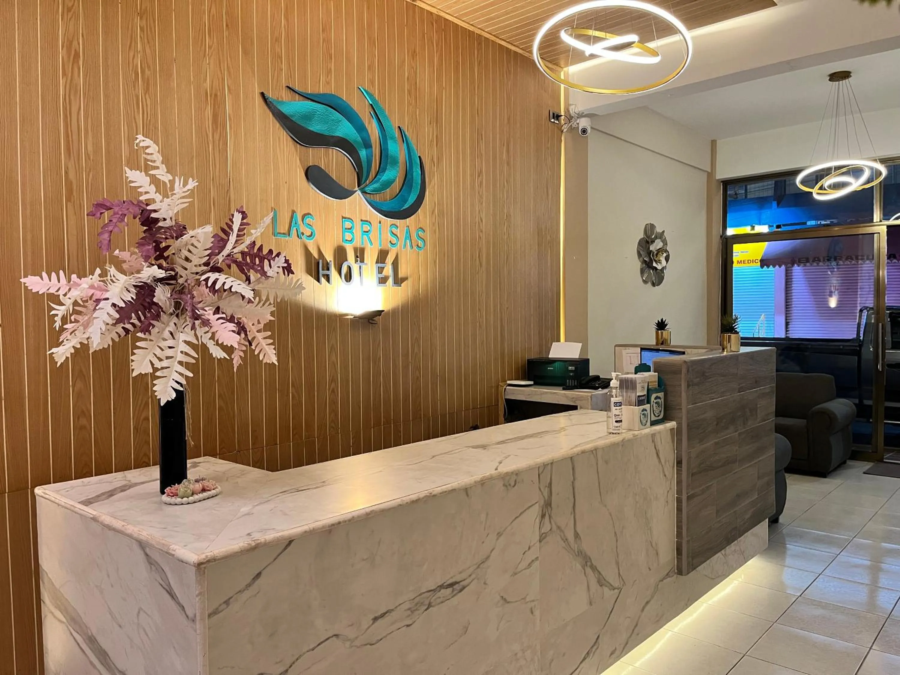 Lobby or reception in Hotel Las Brisas
