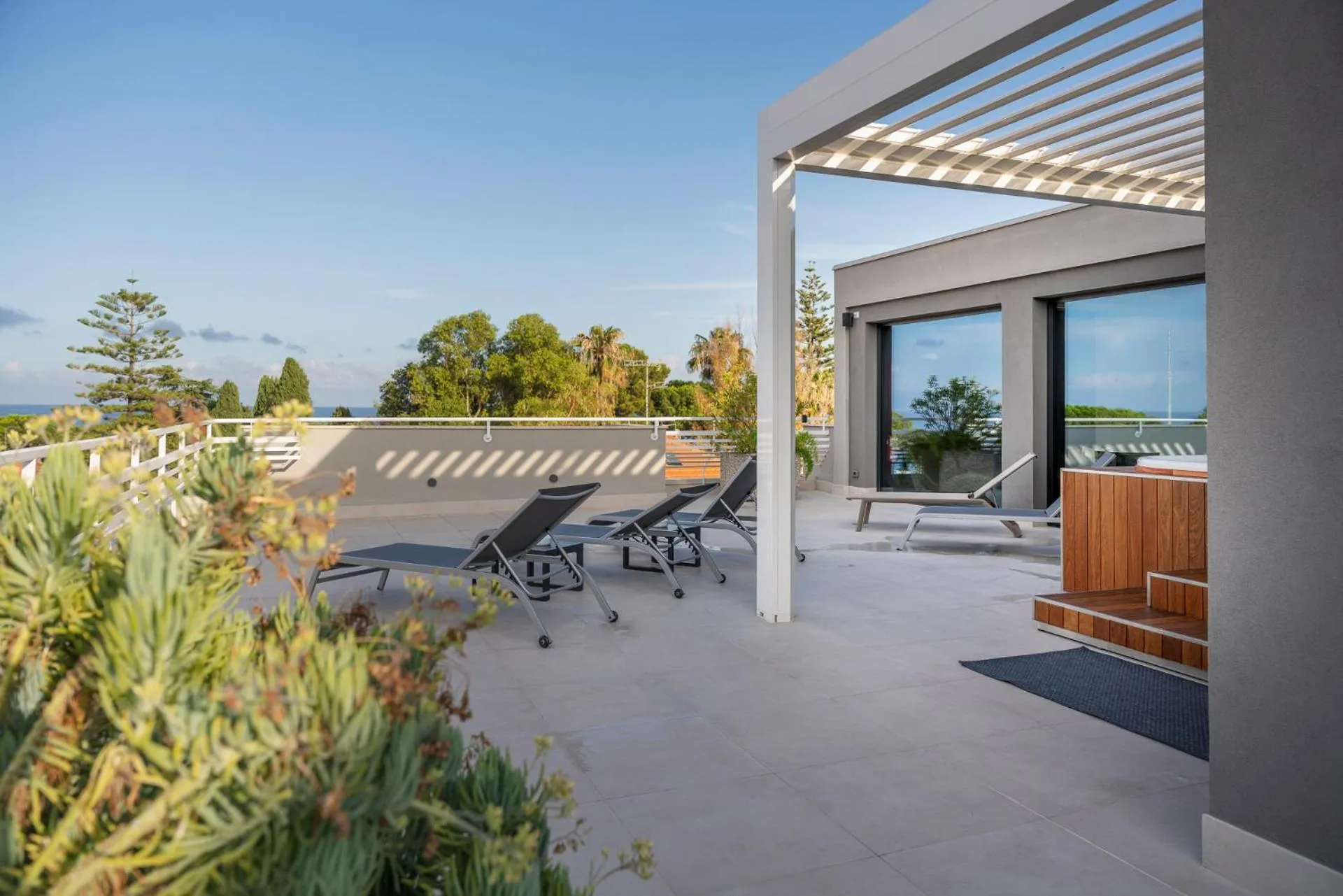 Solarium in Corallo Wellness Hotel