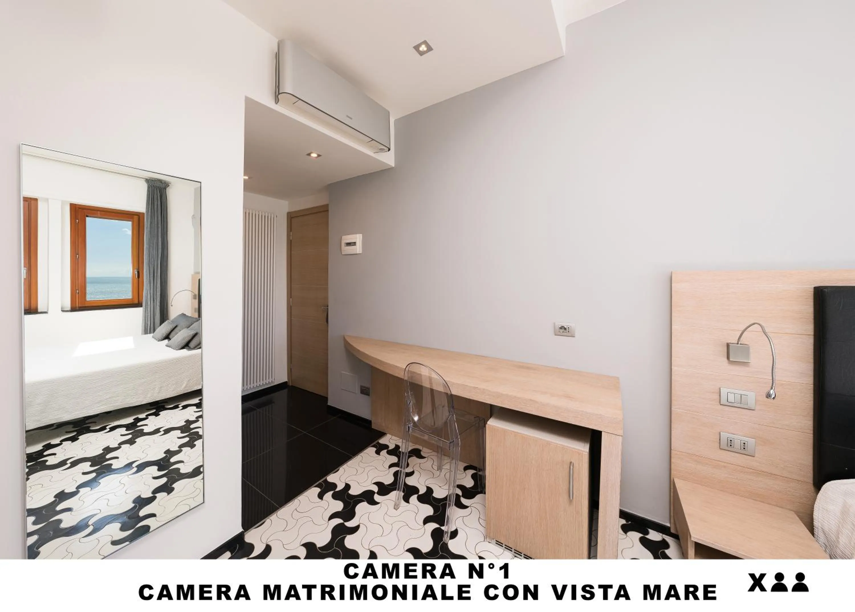 Bed in Affittacamere Lo Scoglio (Guesthouse)