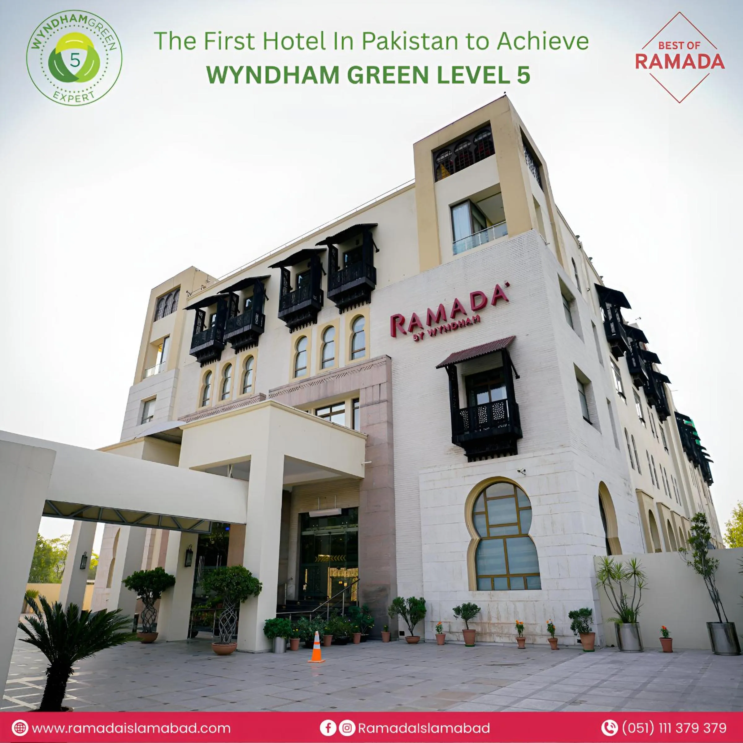 Property building in Ramada by Wyndham Islamabad