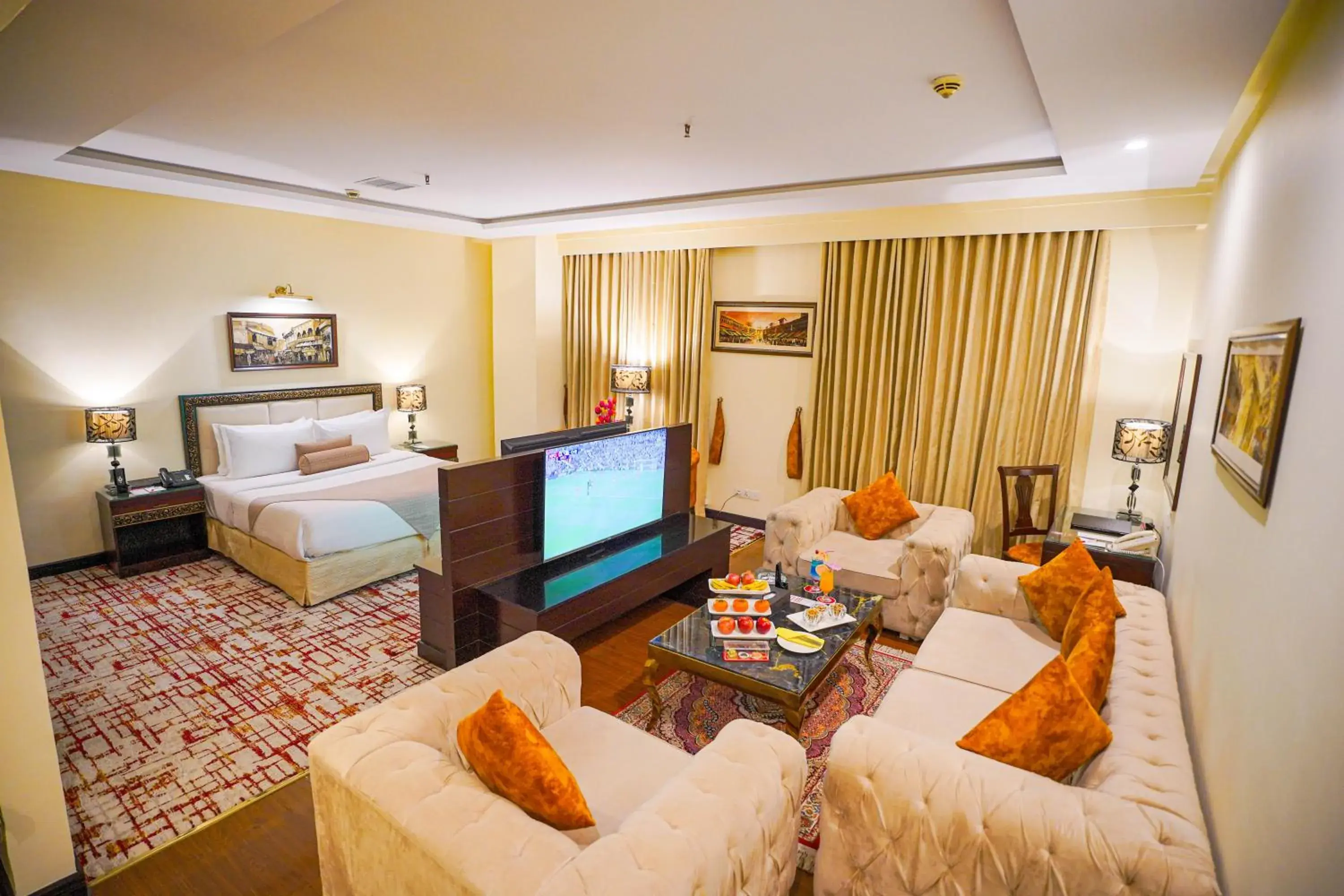 Bed in Ramada by Wyndham Islamabad Bed in Ramada by Wyndham Islamabad