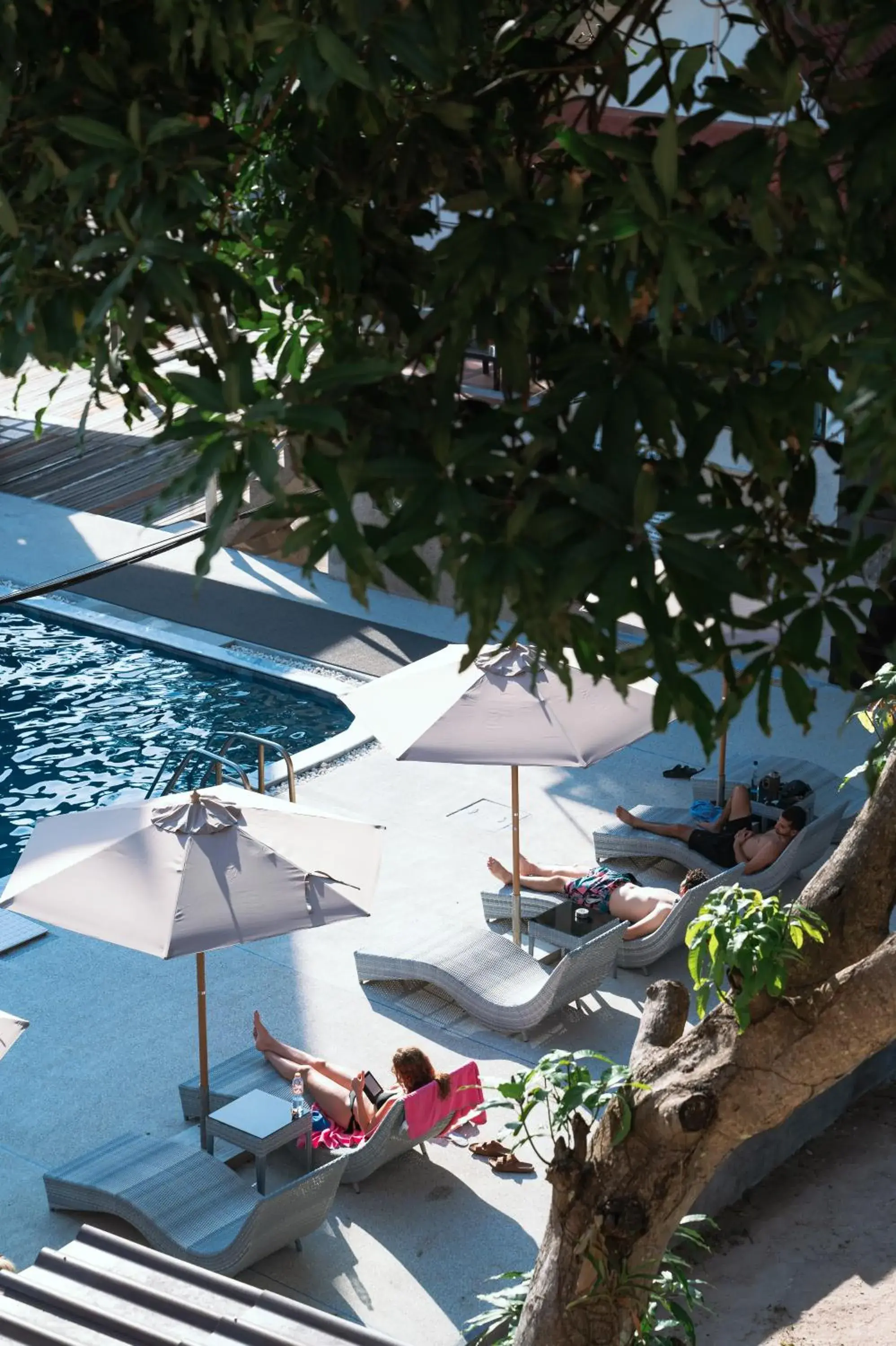 Swimming pool in Asia Divers Resort Swimming pool in Asia Divers Resort