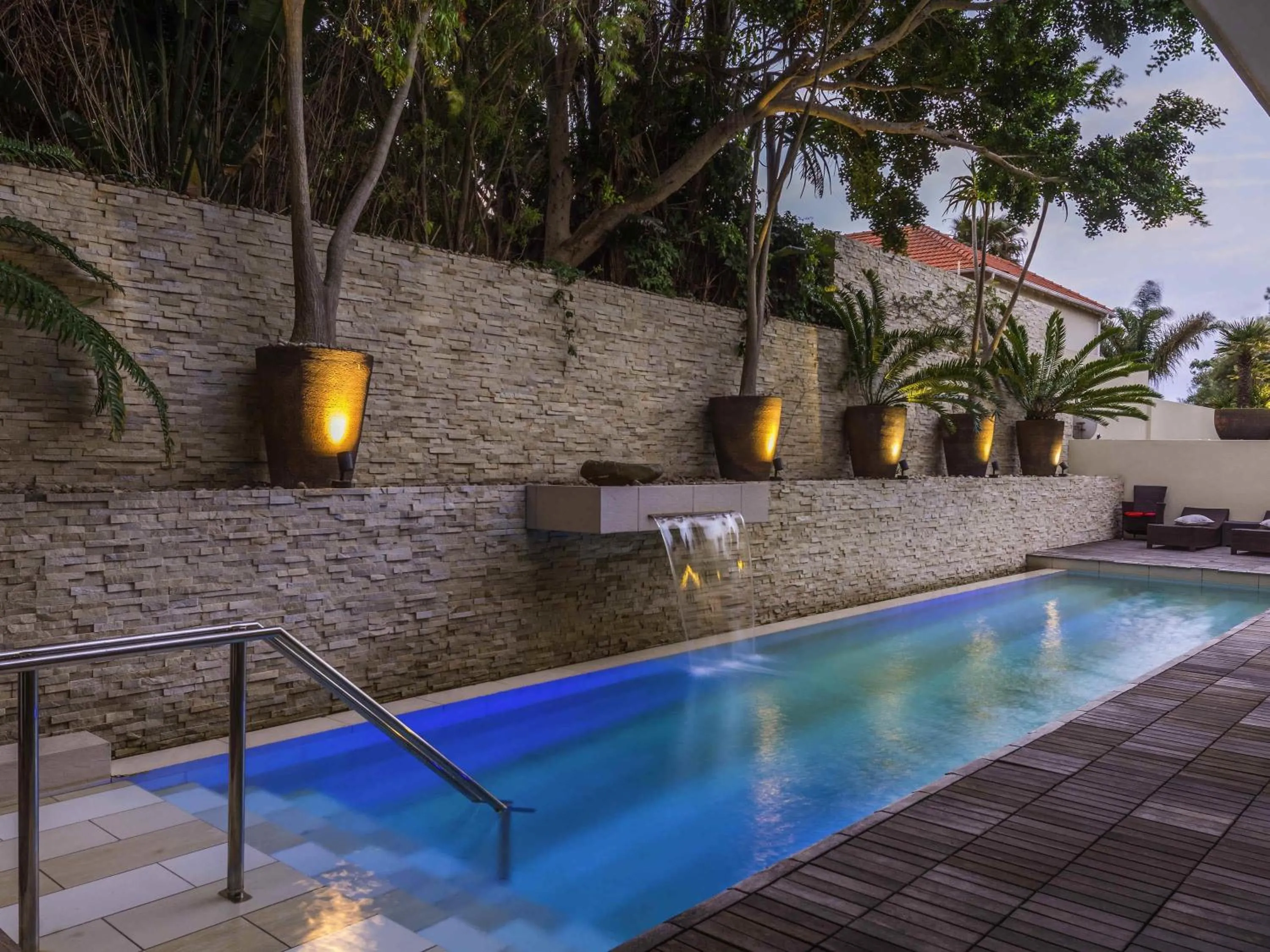 Pool view in No5 Boutique Art Hotel by Mantis