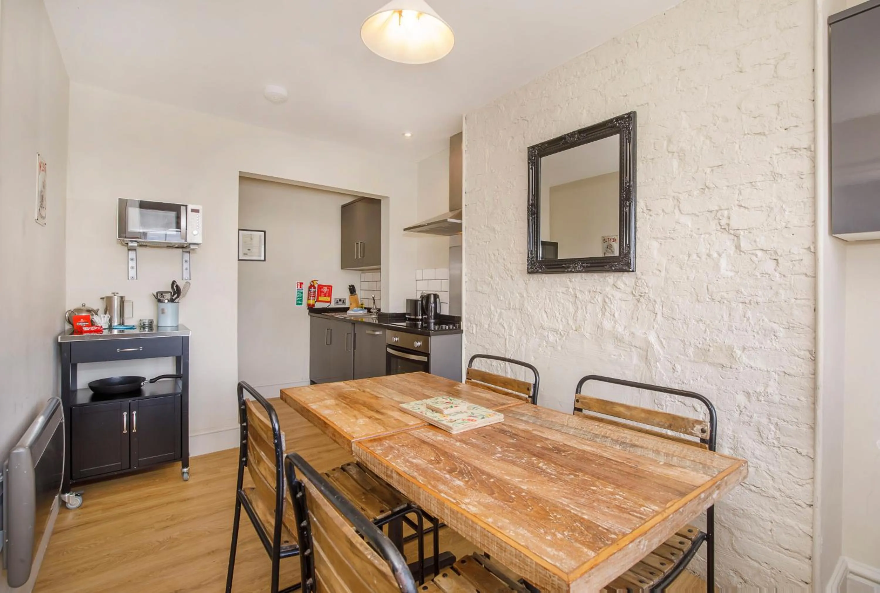 Dining area in Clearly Apartments Bootham York