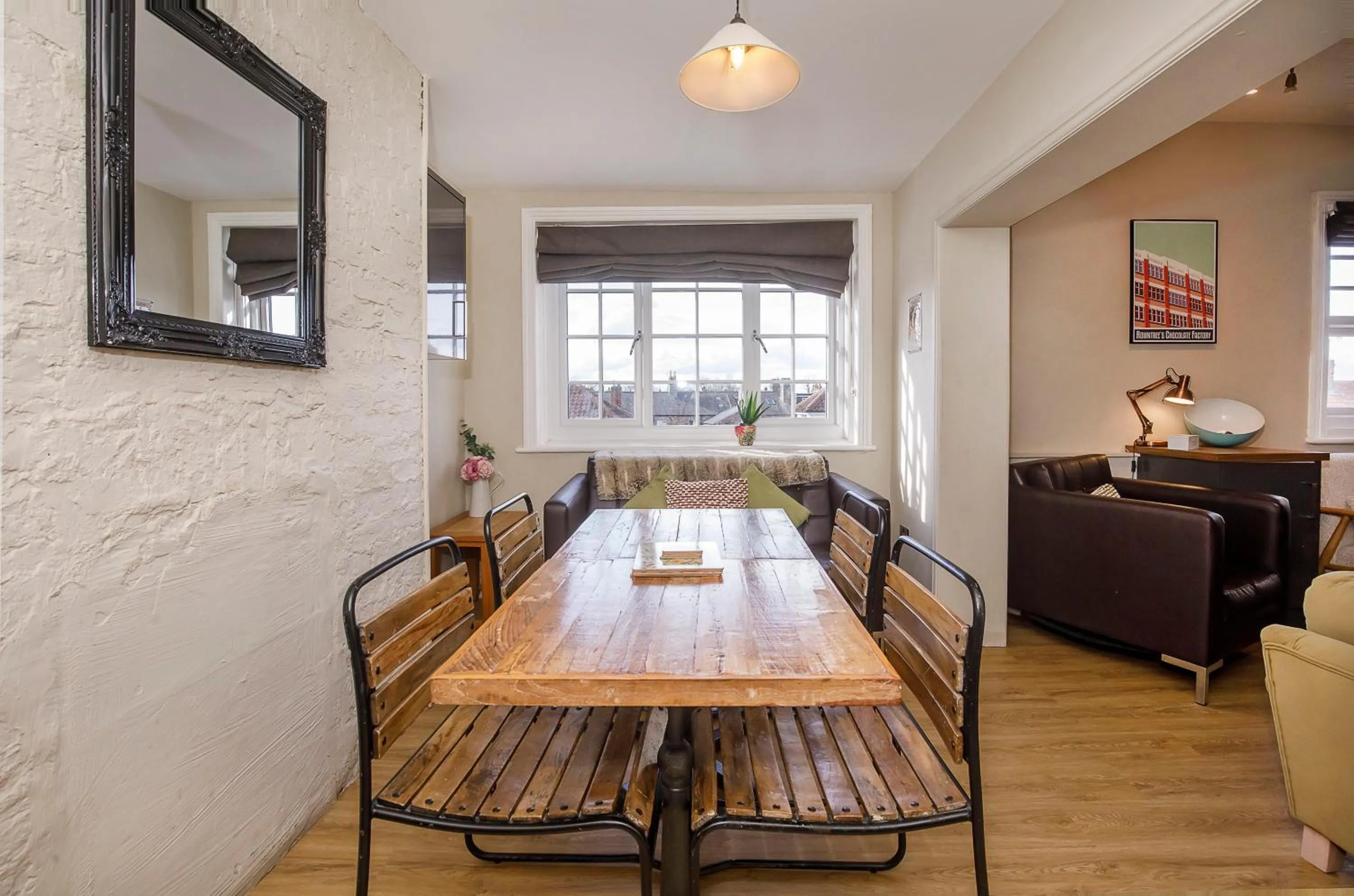 Dining area in Clearly Apartments Bootham York
