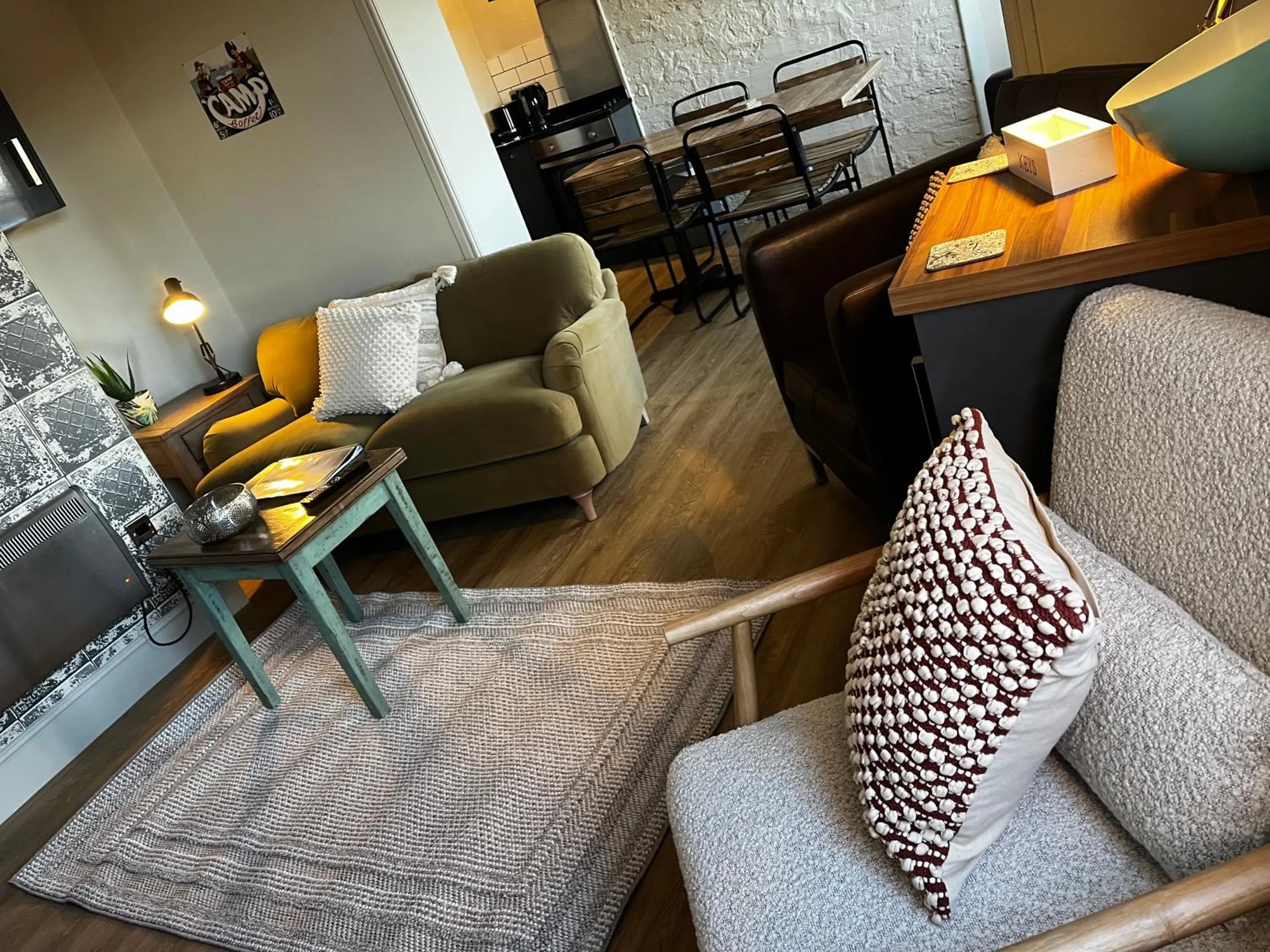 Living room in Clearly Apartments Bootham York