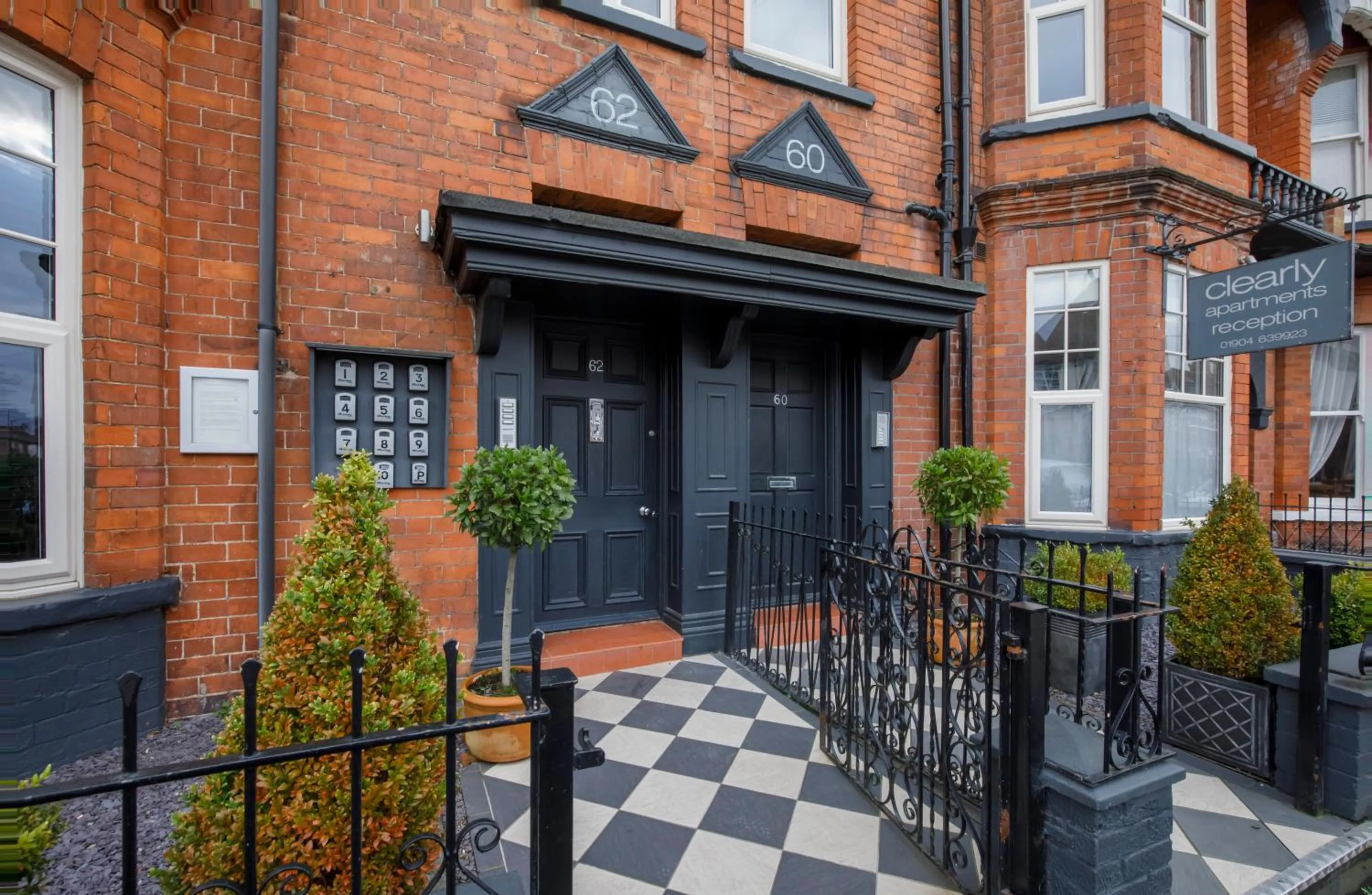 Property building in Clearly Apartments Bootham York
