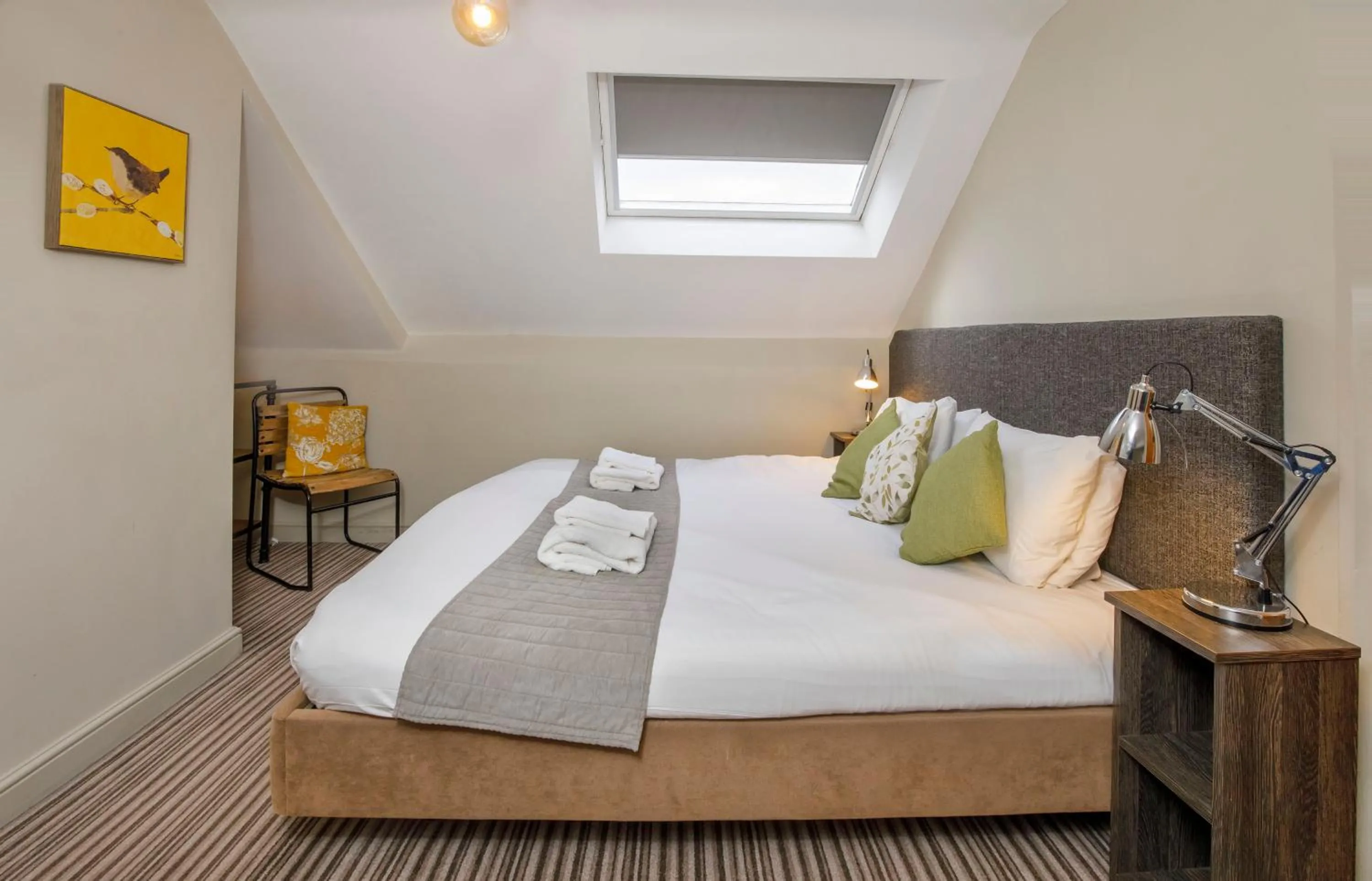 Bedroom, Bed in Clearly Apartments Bootham York