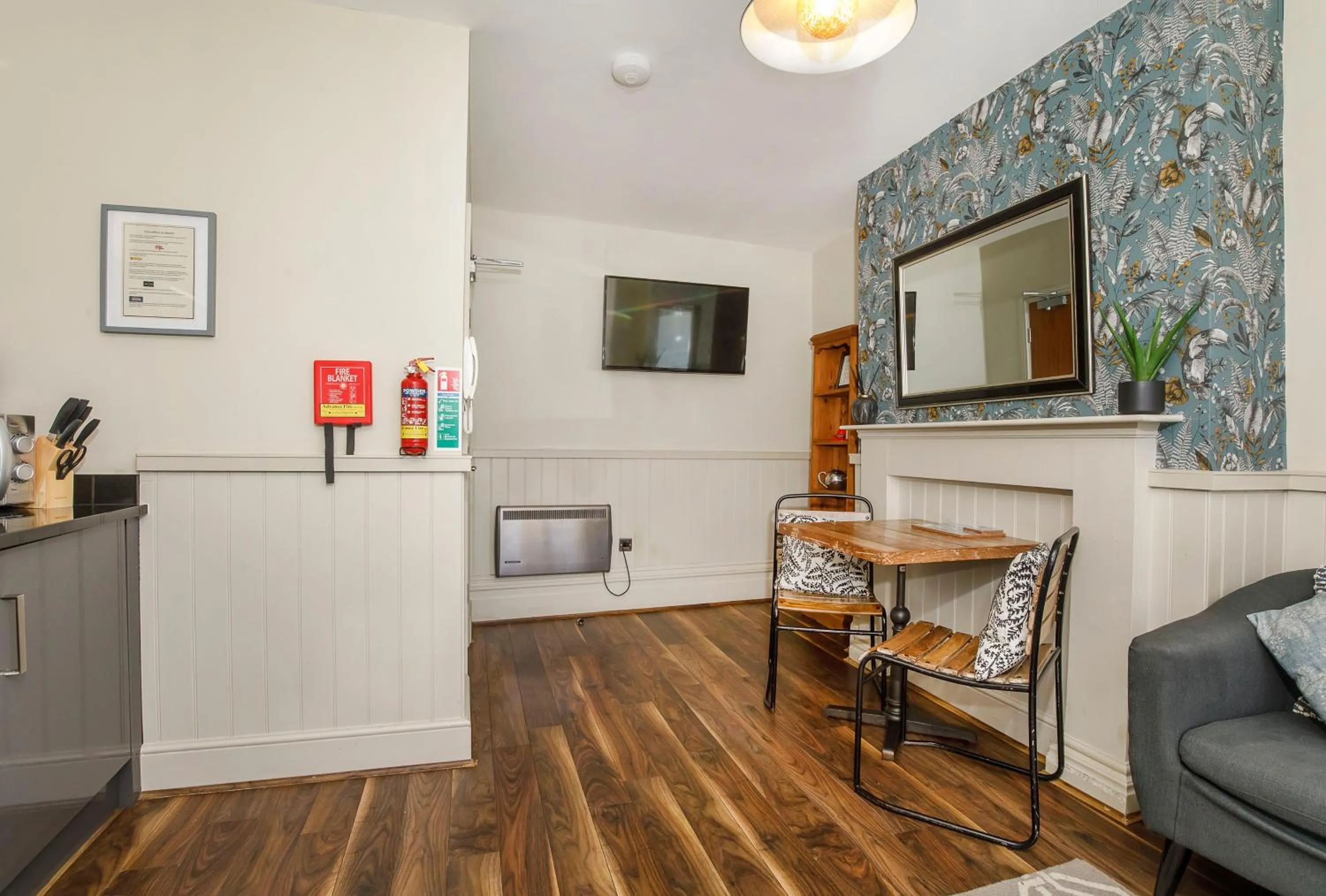 Living room in Clearly Apartments Bootham York