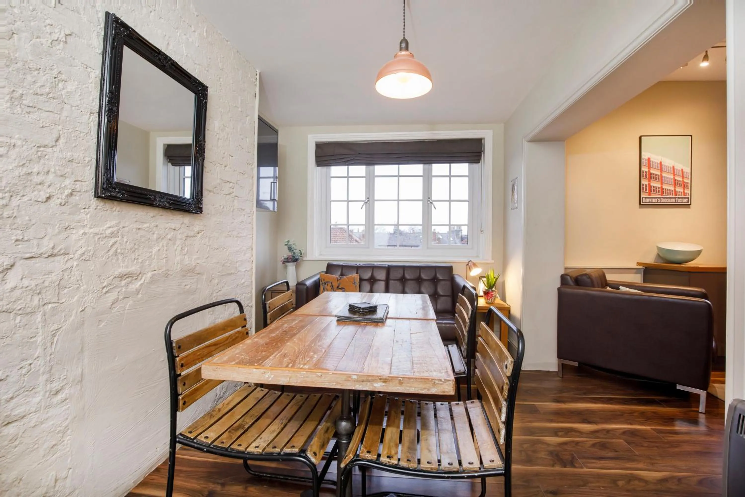 Dining area in Clearly Apartments Bootham York