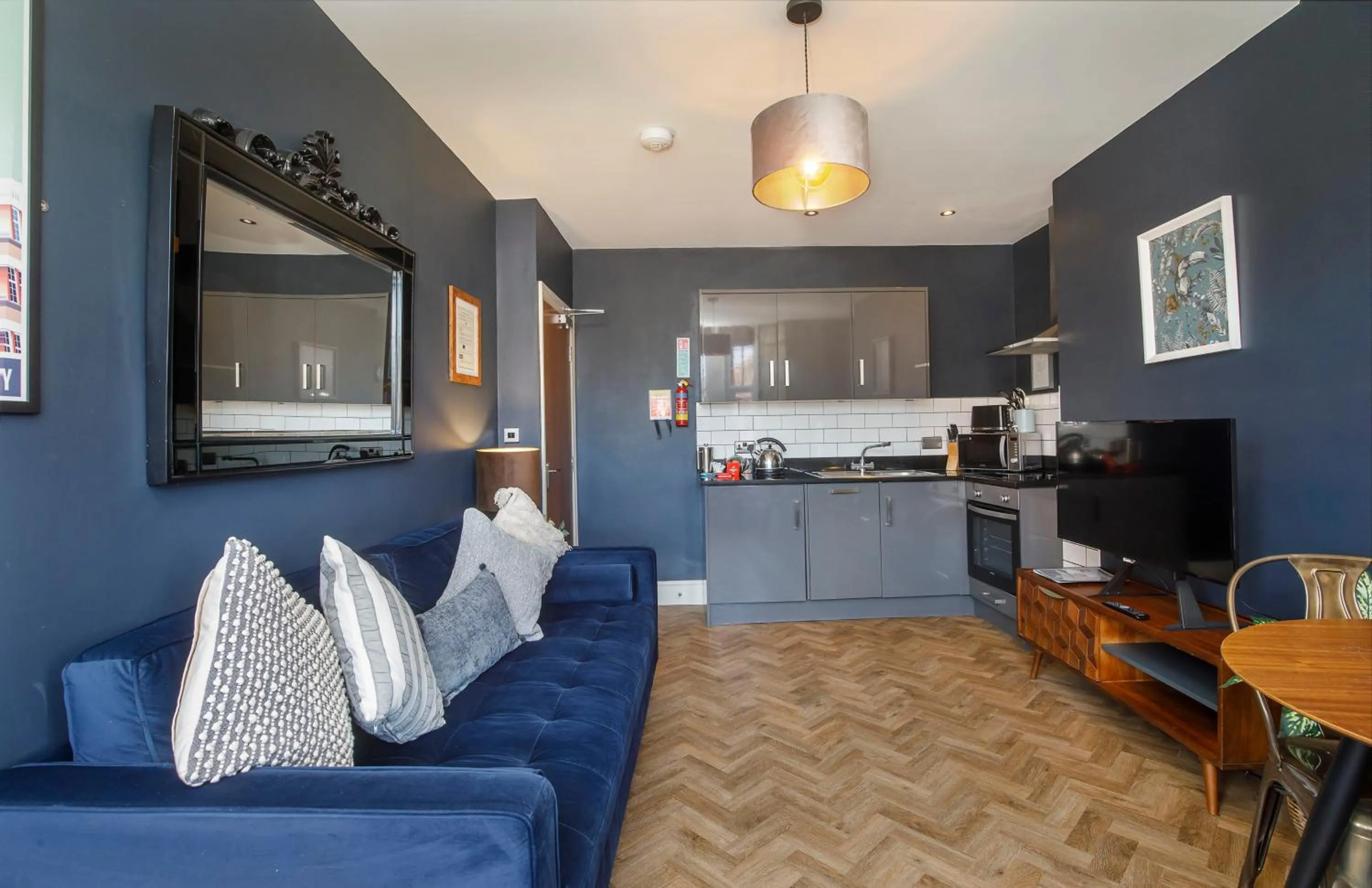 Kitchen or kitchenette in Clearly Apartments Bootham York
