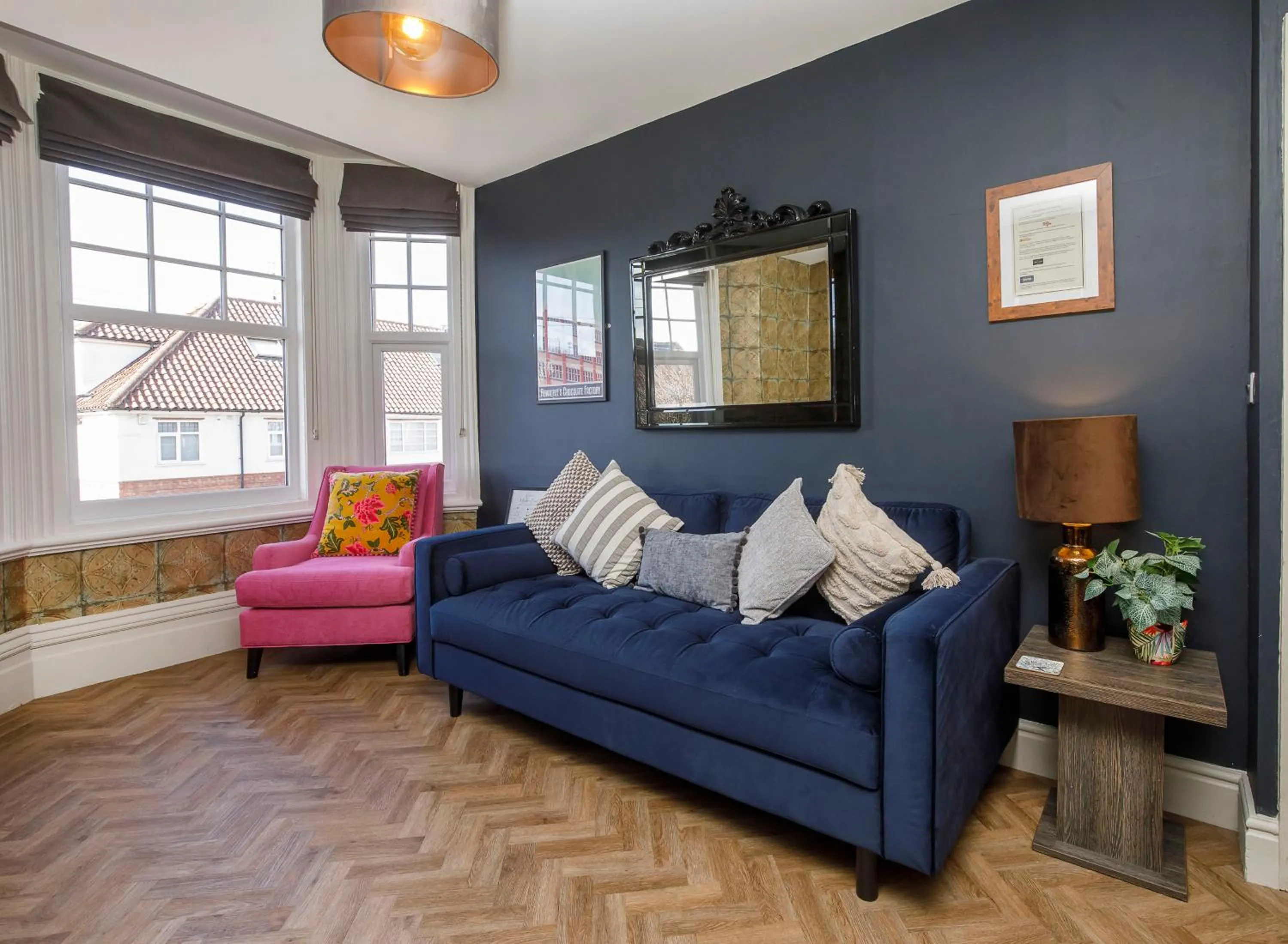 Living room in Clearly Apartments Bootham York