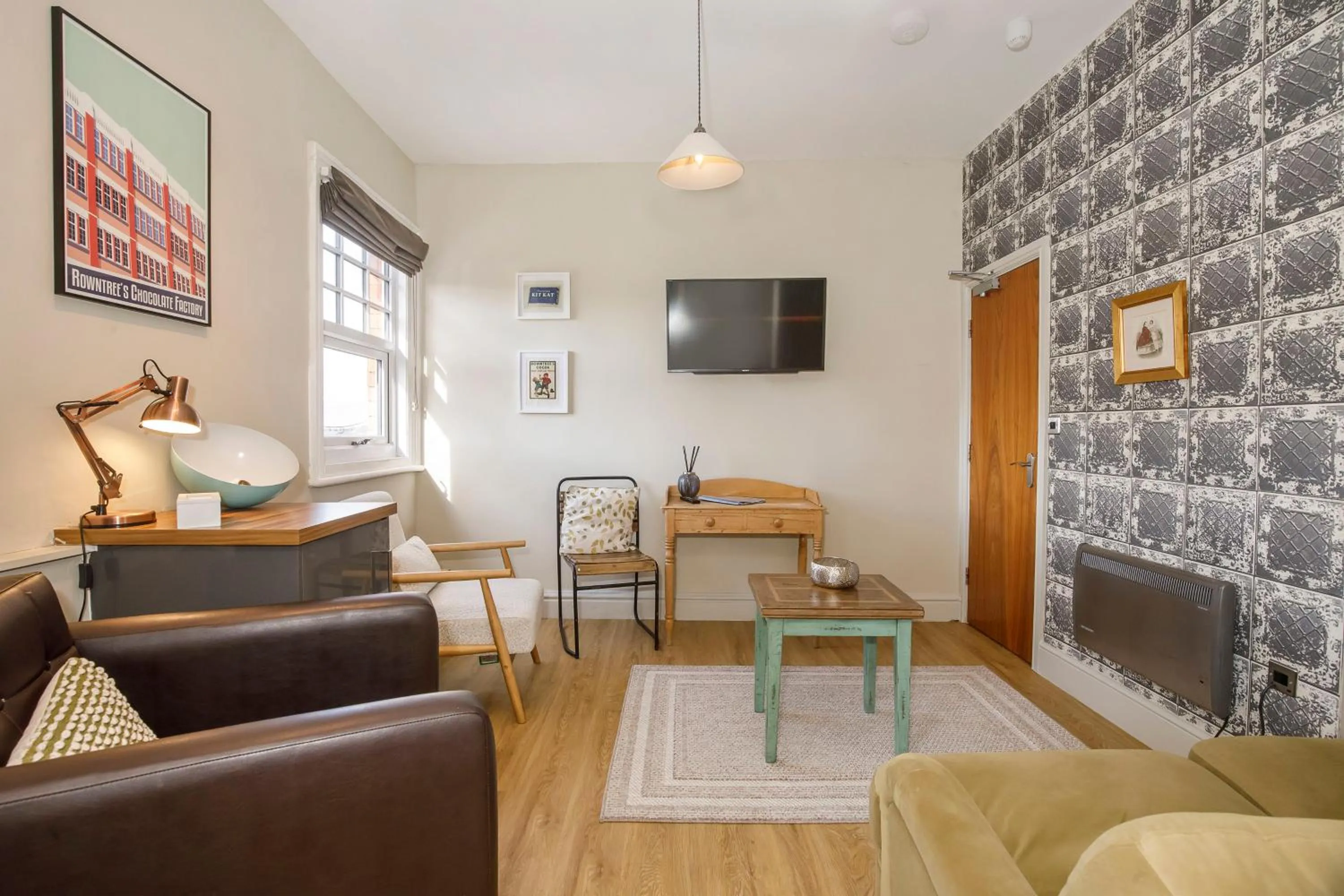 Seating area in Clearly Apartments Bootham York