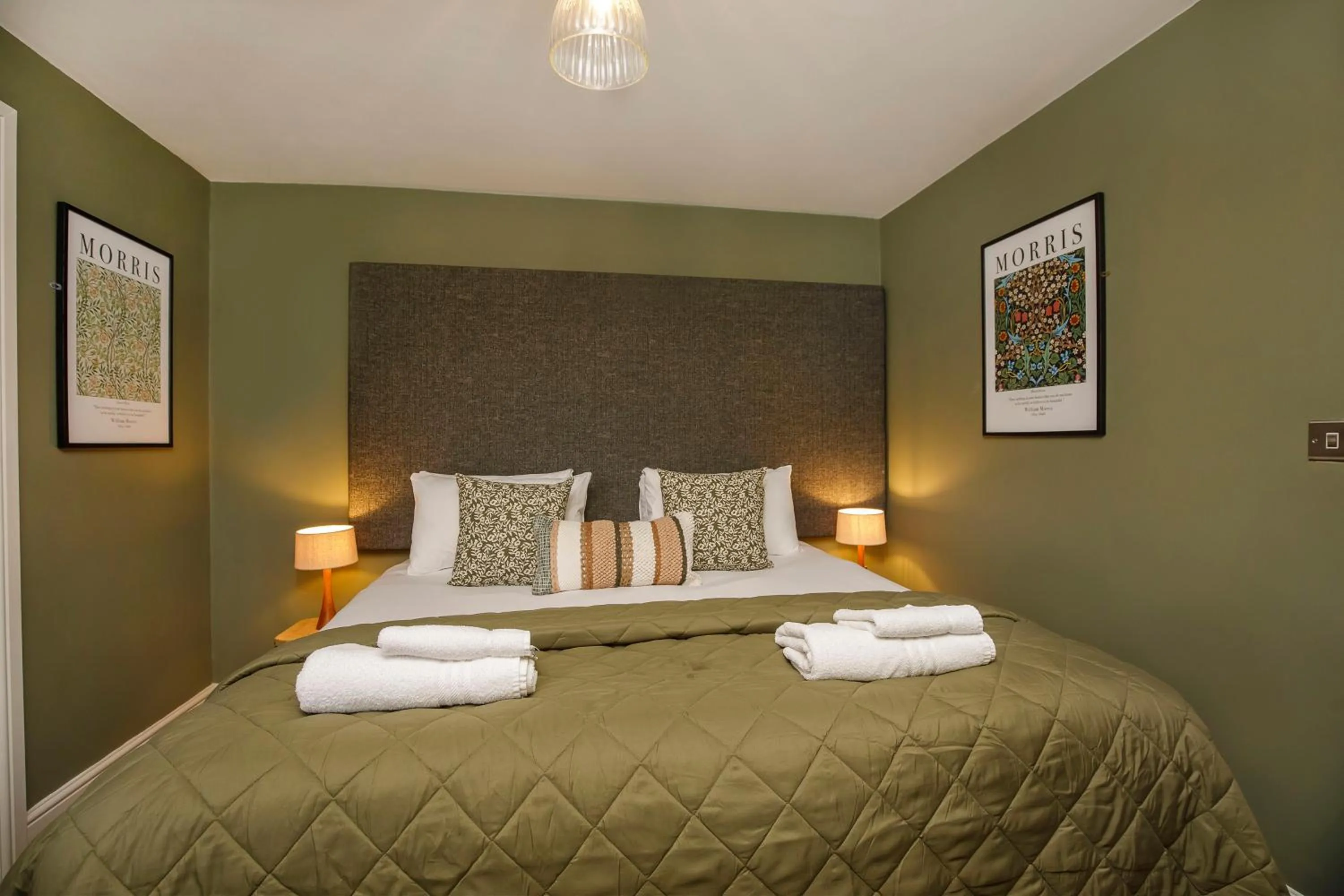 Bedroom, Bed in Clearly Apartments Bootham York