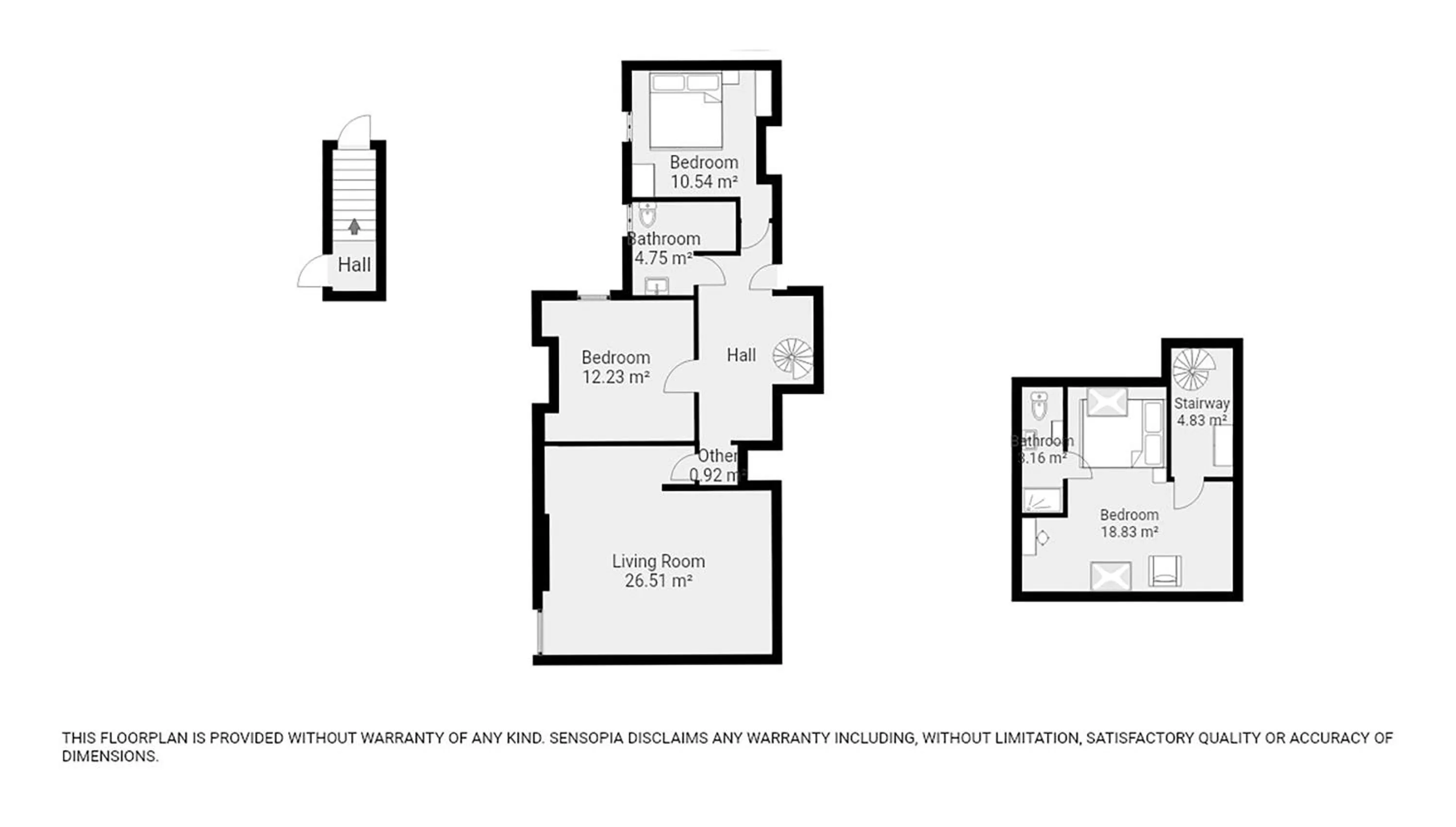 Floor plan in Clearly Apartments Bootham York