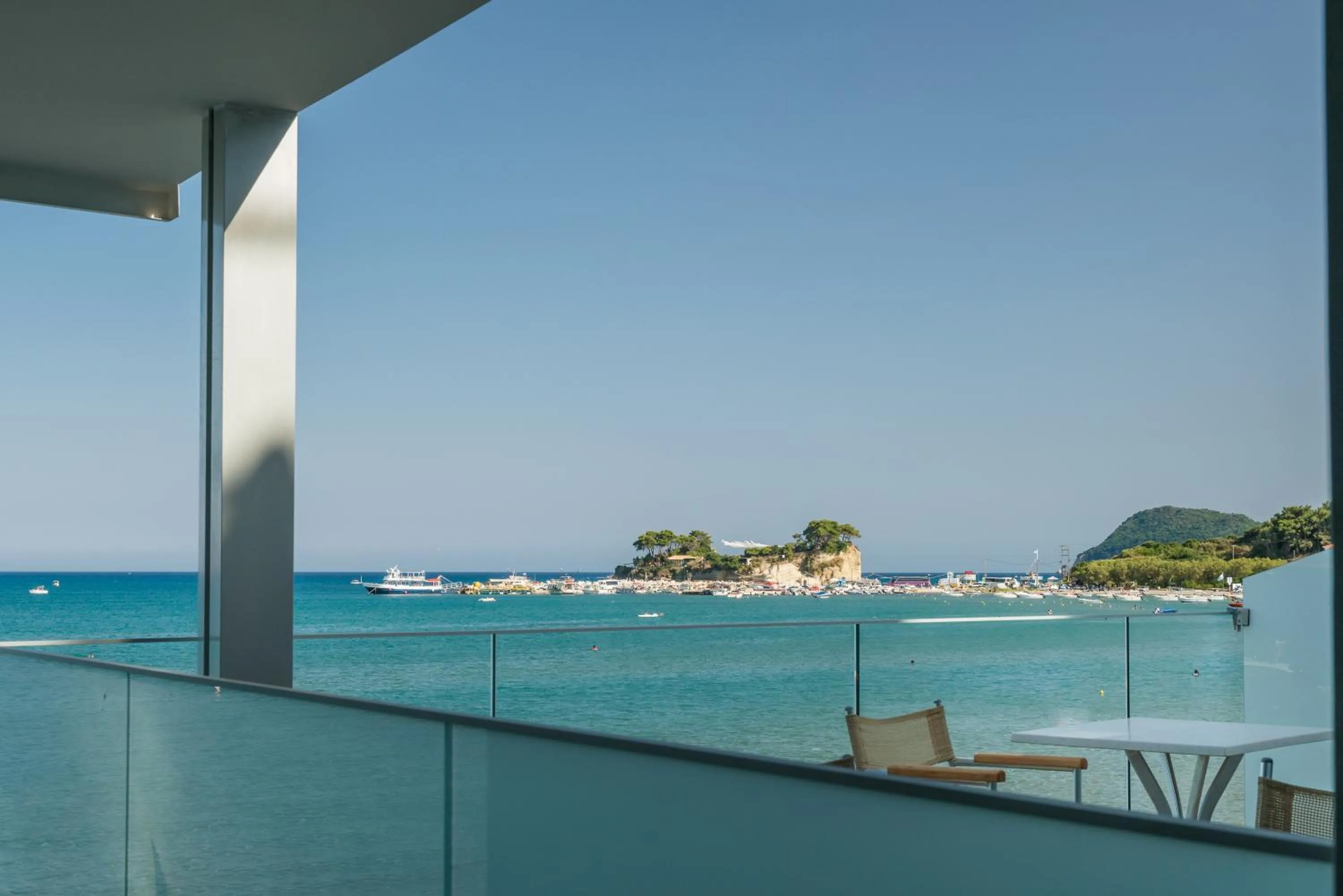 Balcony/Terrace in Denise Beach Hotel