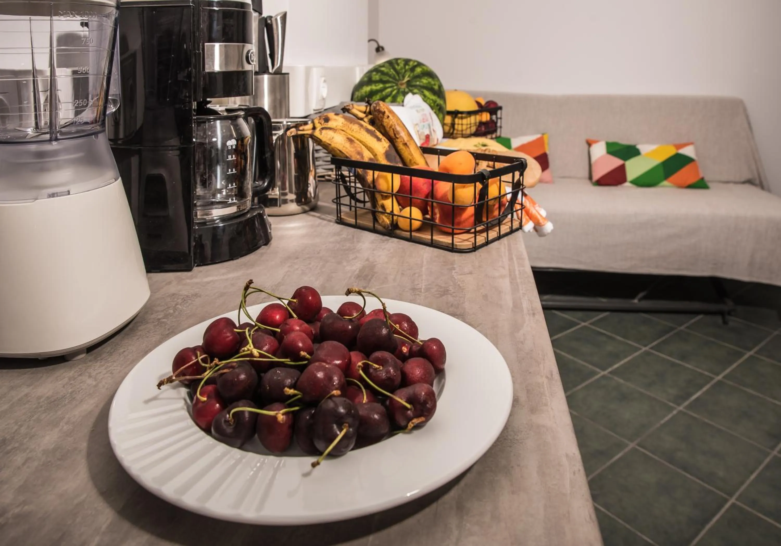 Kitchen or kitchenette in Denise Beach Hotel