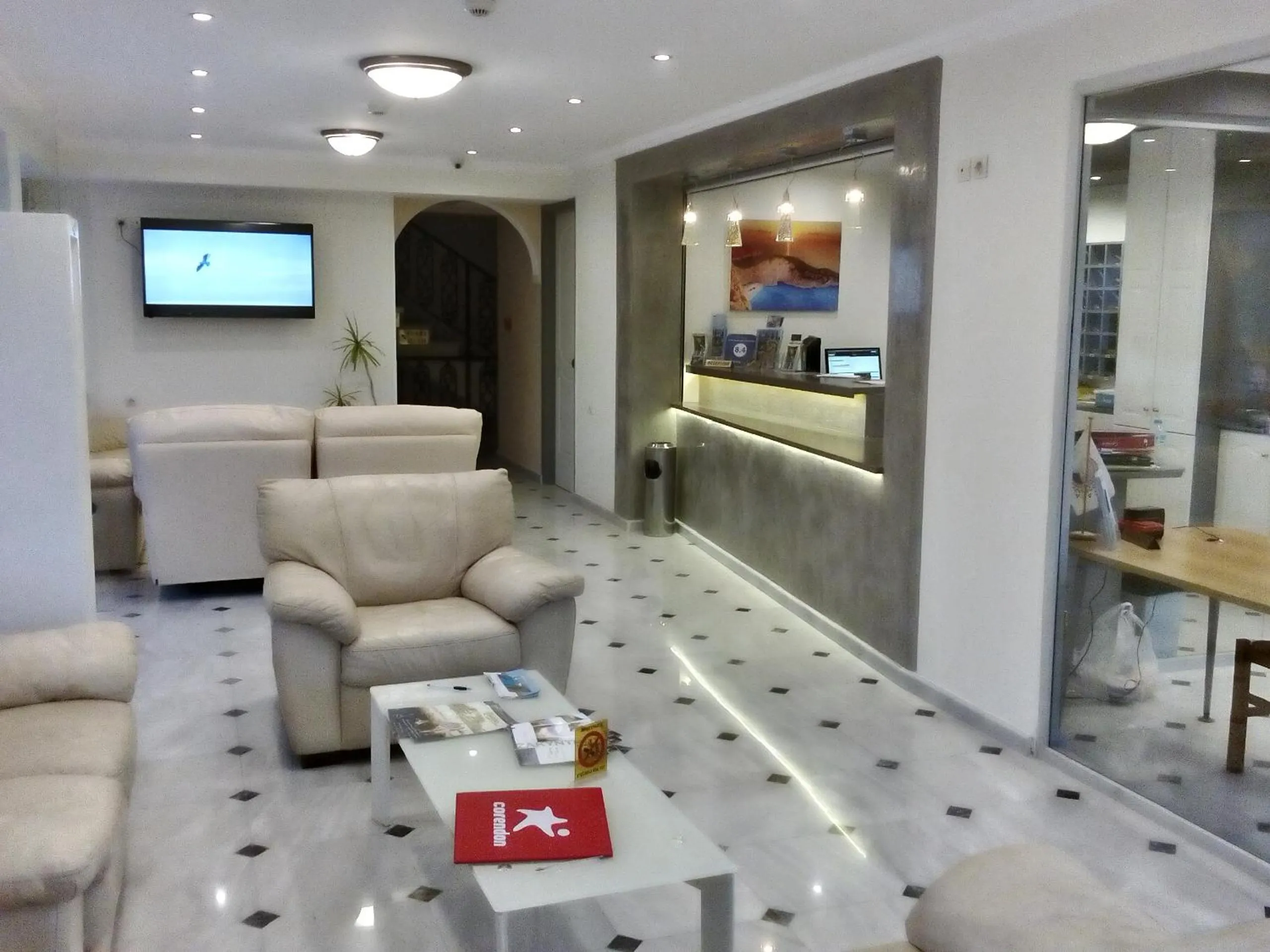 Living room in Denise Beach Hotel