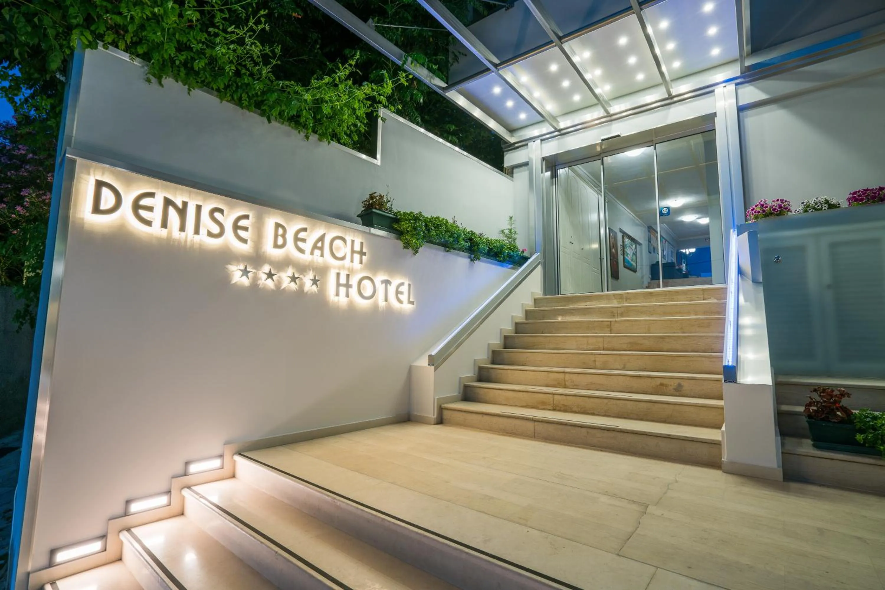 Facade/entrance in Denise Beach Hotel