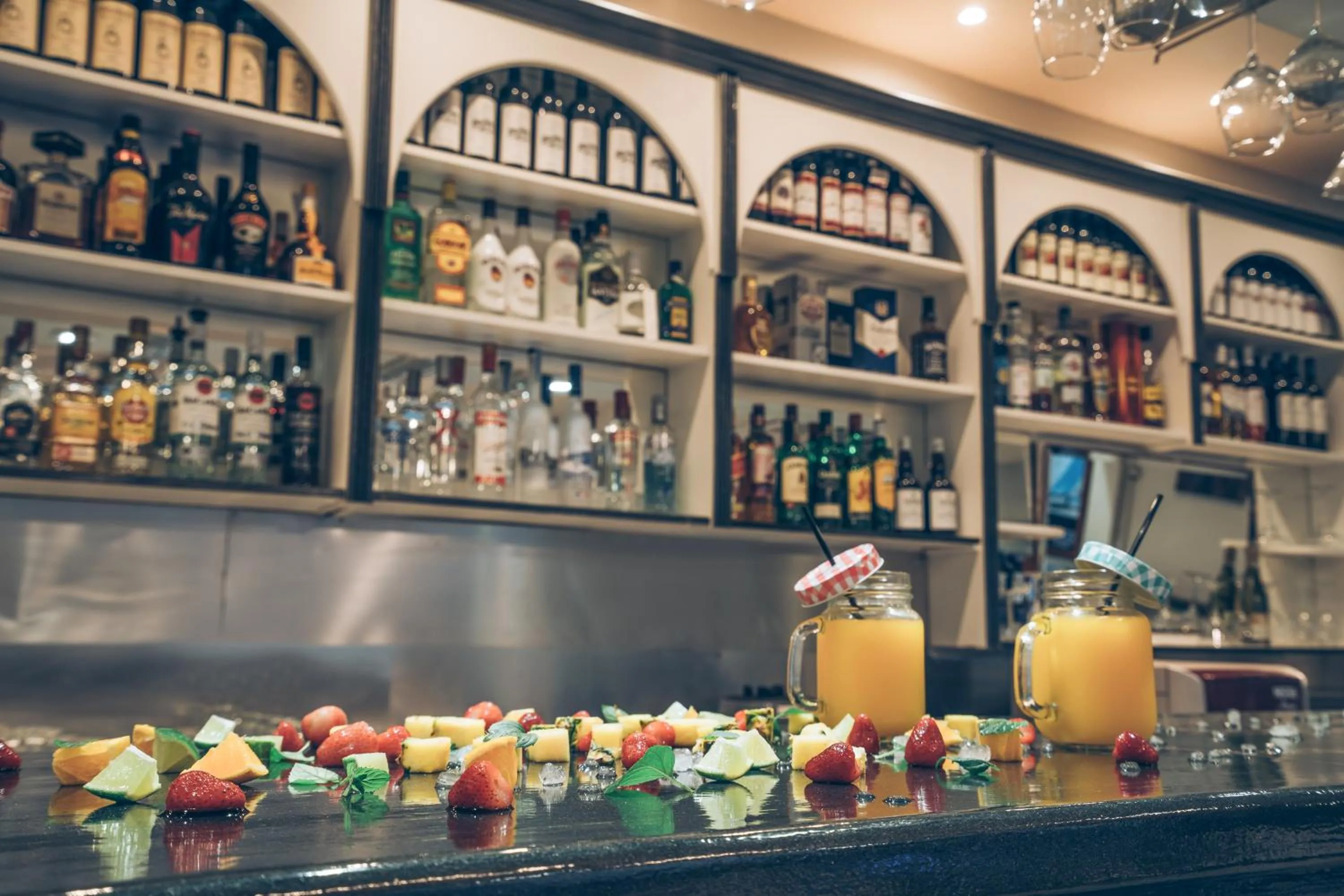 Lounge or bar in Denise Beach Hotel