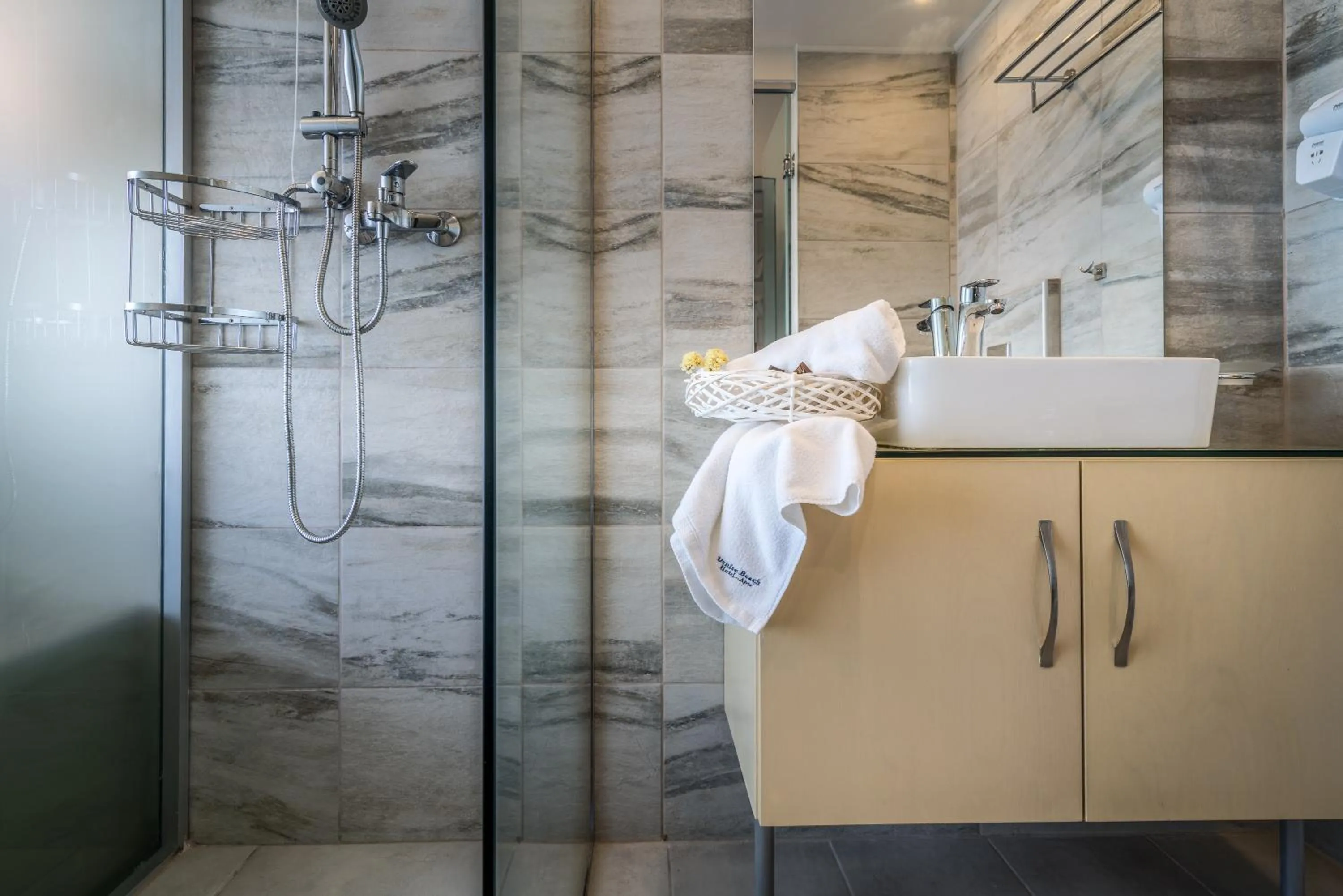 Bathroom in Denise Beach Hotel