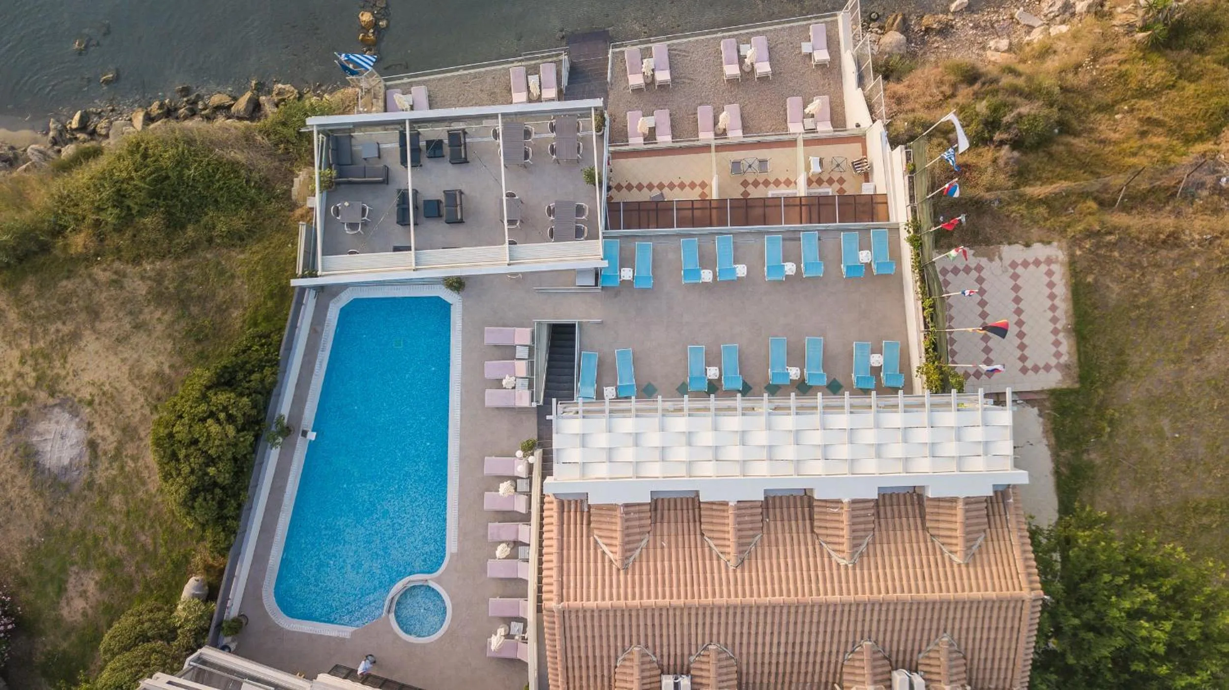 Property building in Denise Beach Hotel