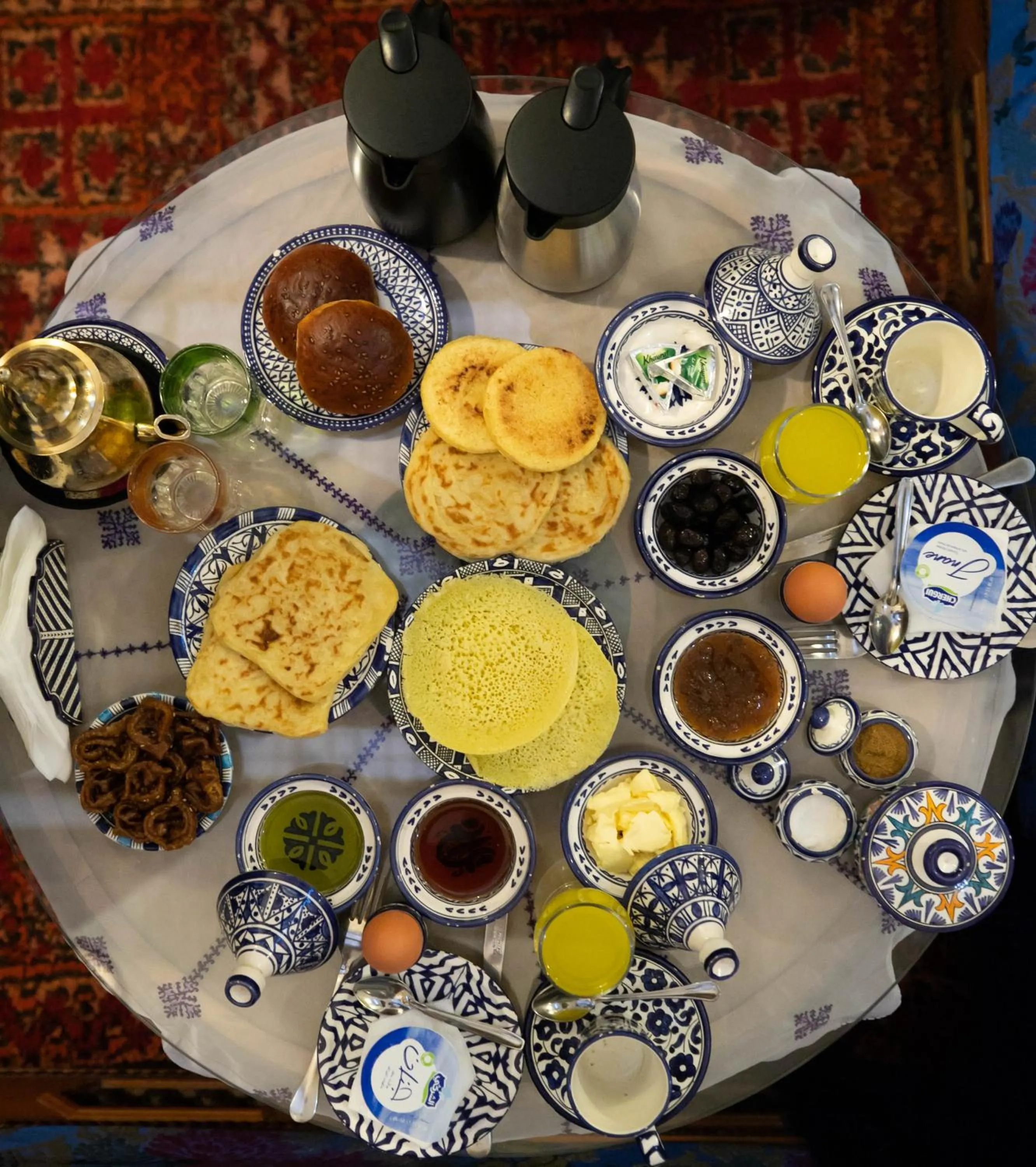 Breakfast in Riad Les Idrissides Chez LEA