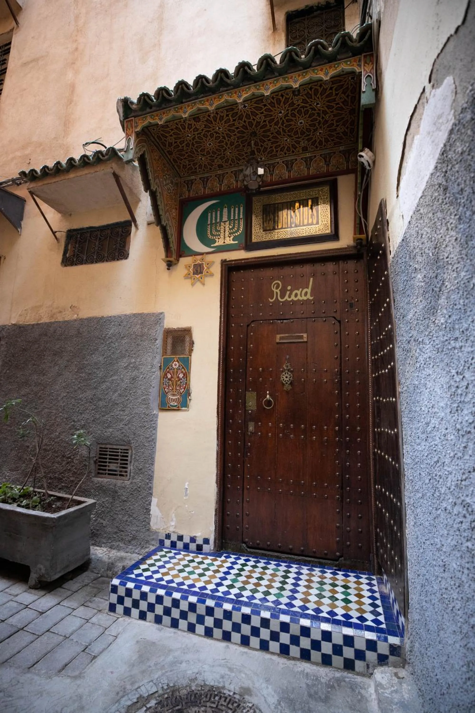 Facade/entrance in Riad Les Idrissides Chez LEA