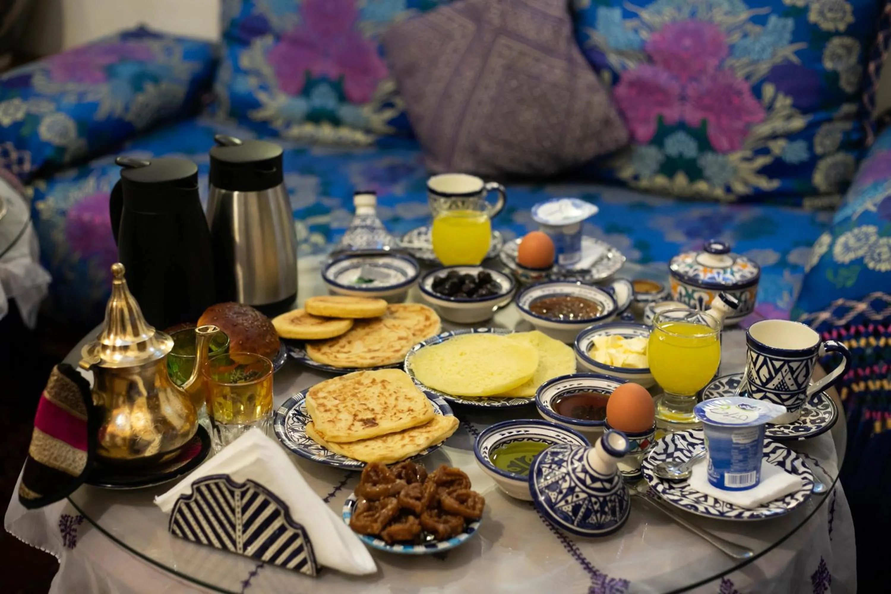Breakfast in Riad Les Idrissides Chez LEA