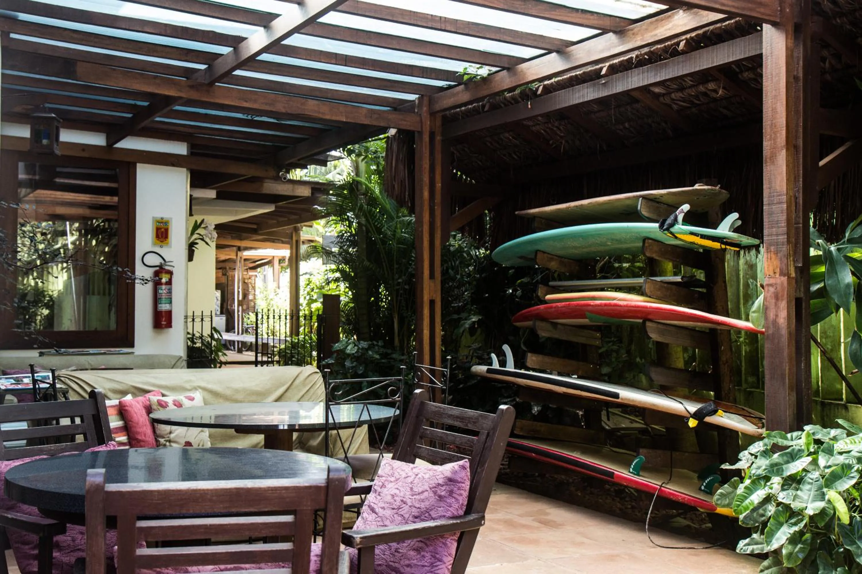 Lounge or bar in Porto dos Casais Guest House Itacaré