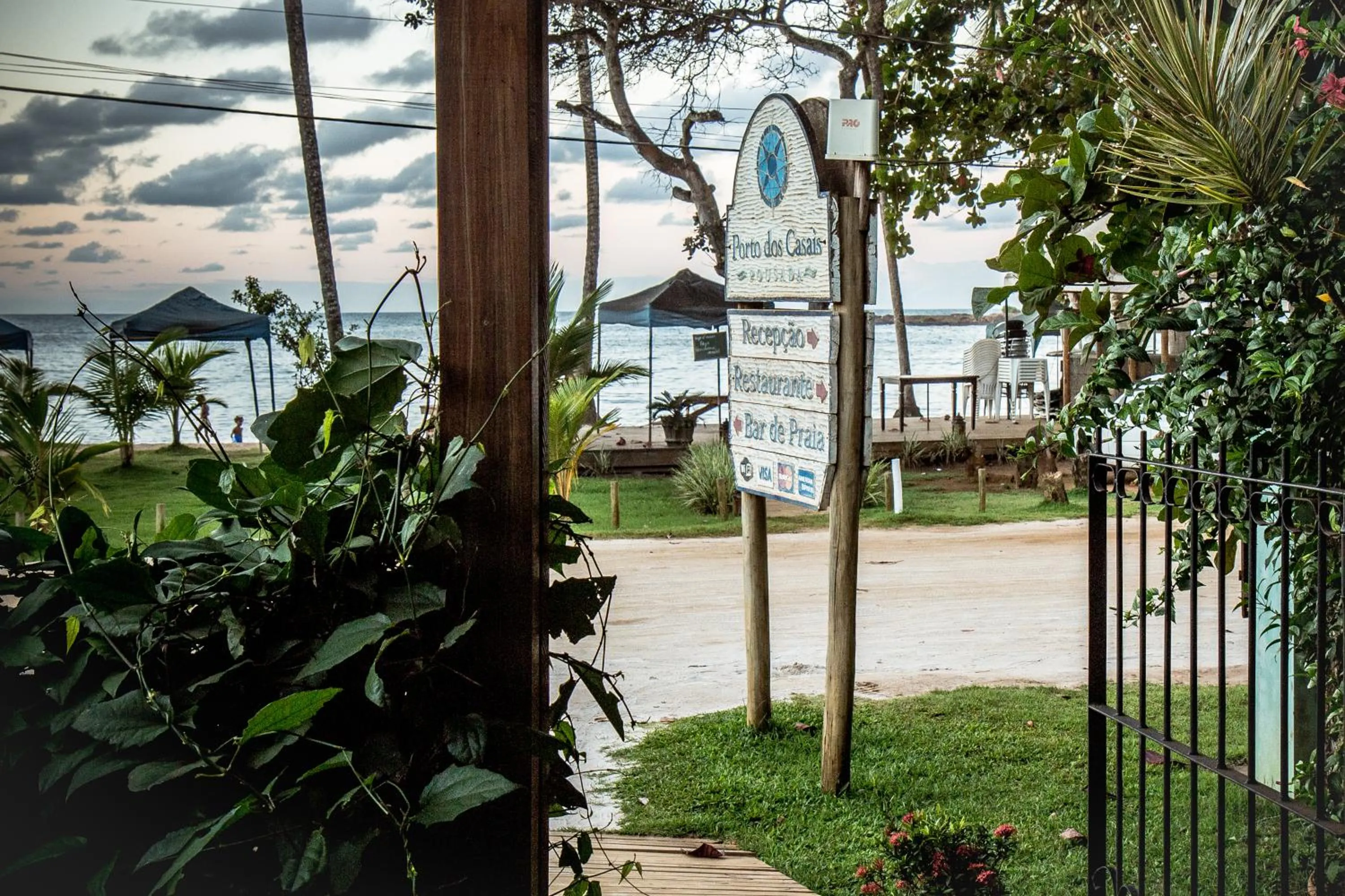 Facade/entrance in Porto dos Casais Guest House Itacaré