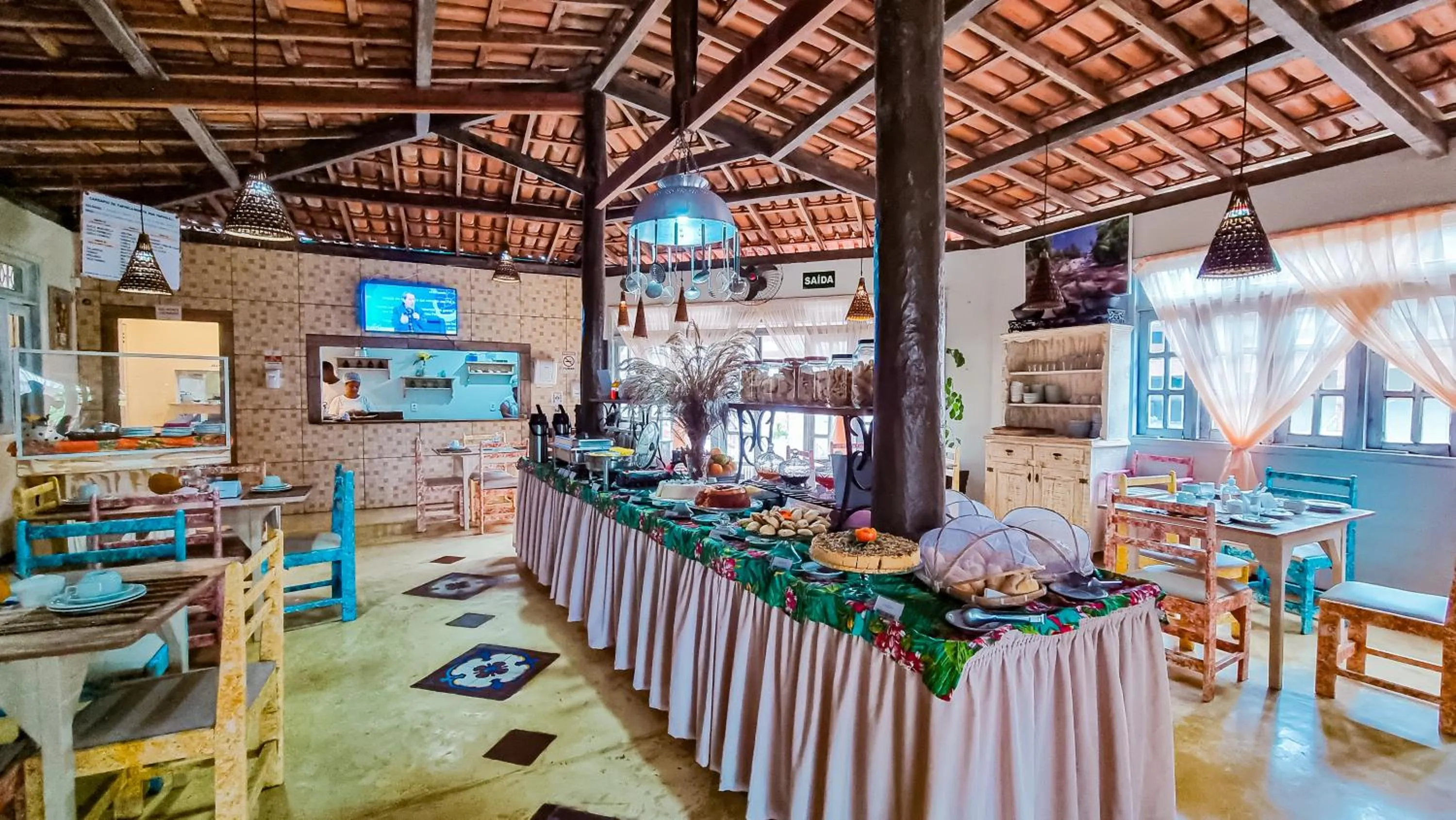 Restaurant/places to eat in Pousada Portal da Concha