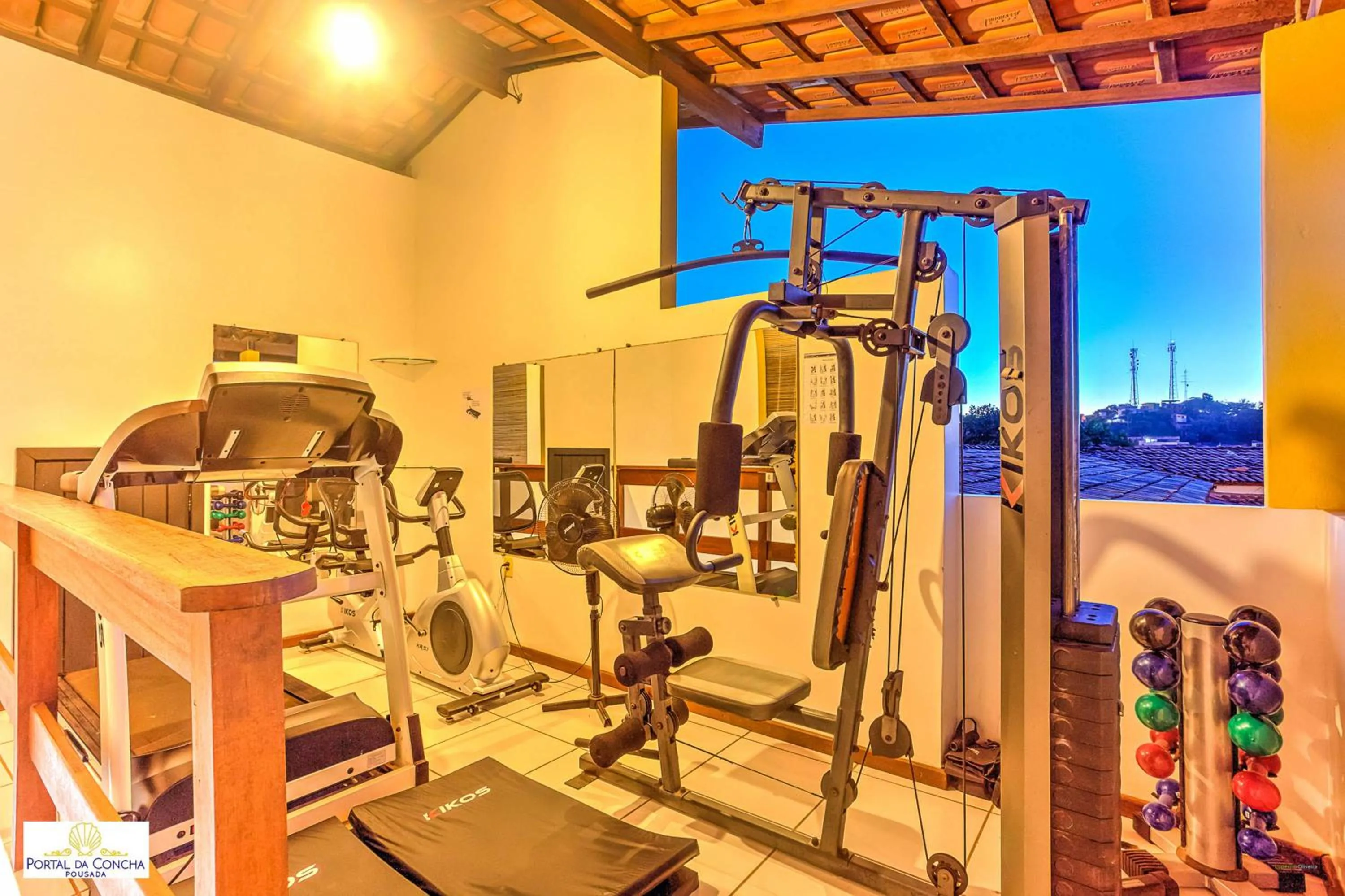 Fitness centre/facilities in Pousada Portal da Concha