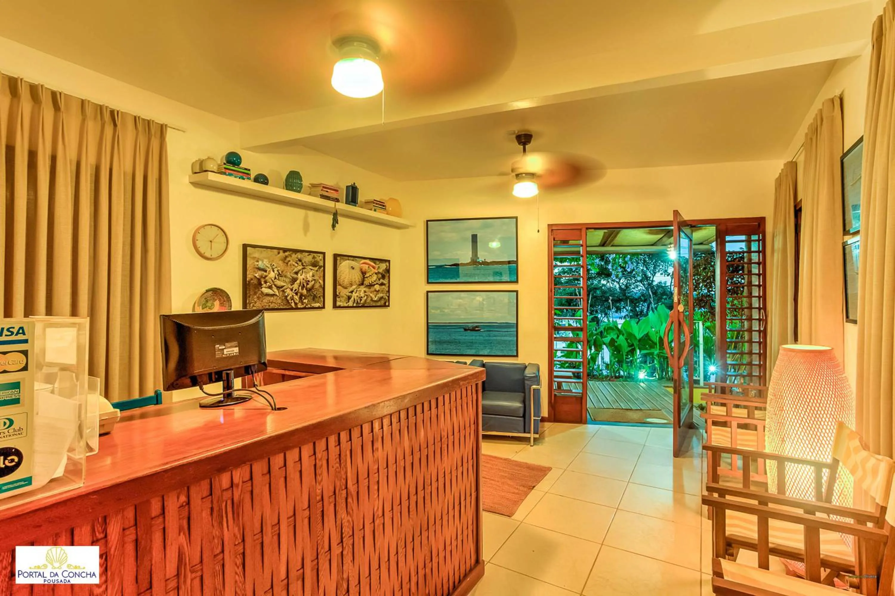 Lobby or reception in Pousada Portal da Concha