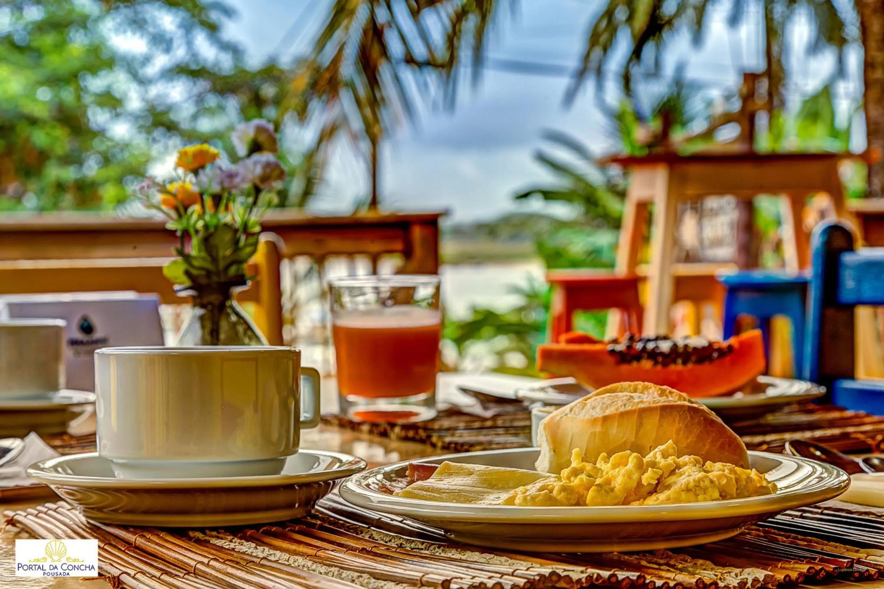 Breakfast in Pousada Portal da Concha