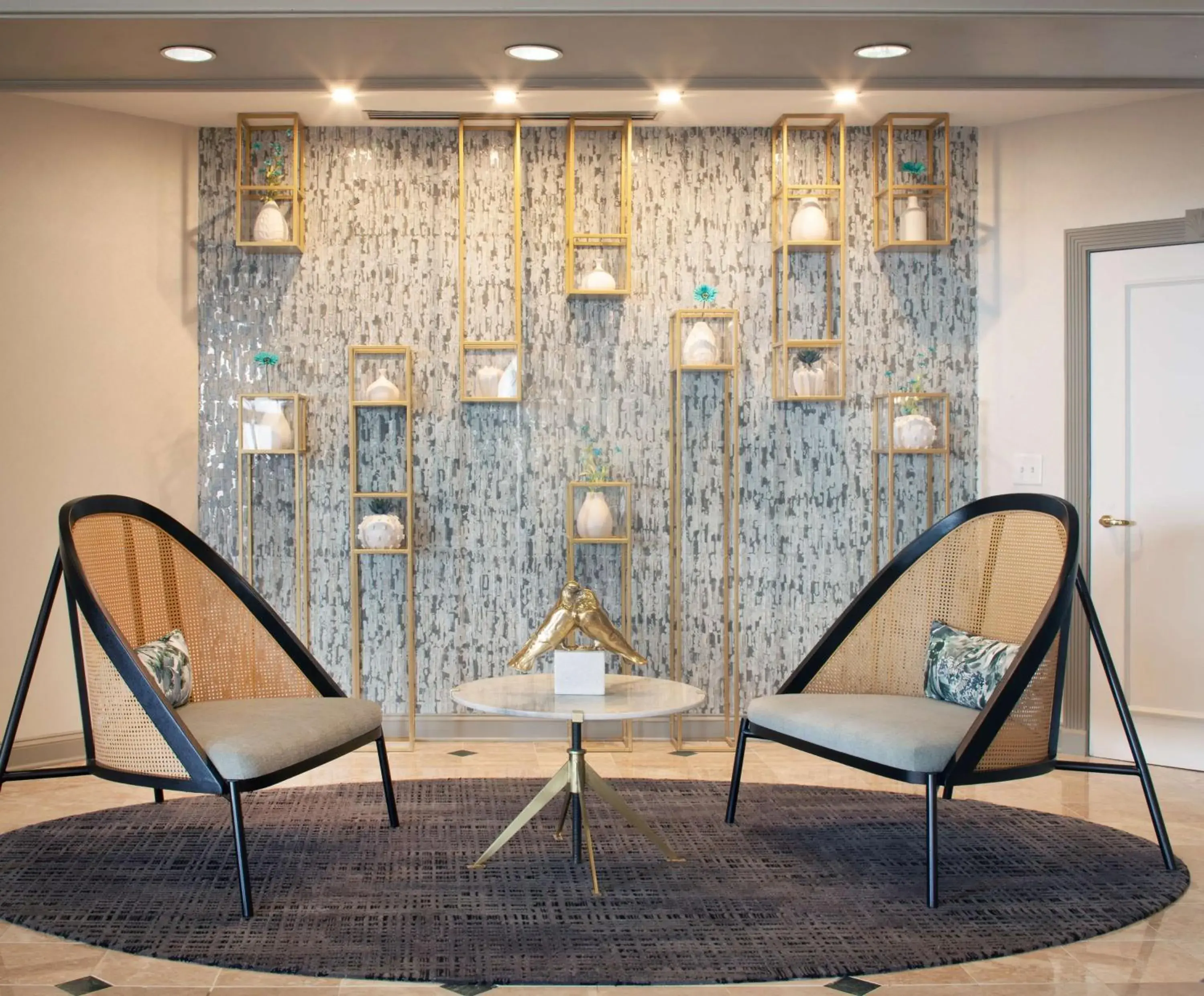 Lobby or reception in Hilton Atlanta/Marietta Hotel & Conference Center Lobby or reception in Hilton Atlanta/Marietta Hotel & Conference Center