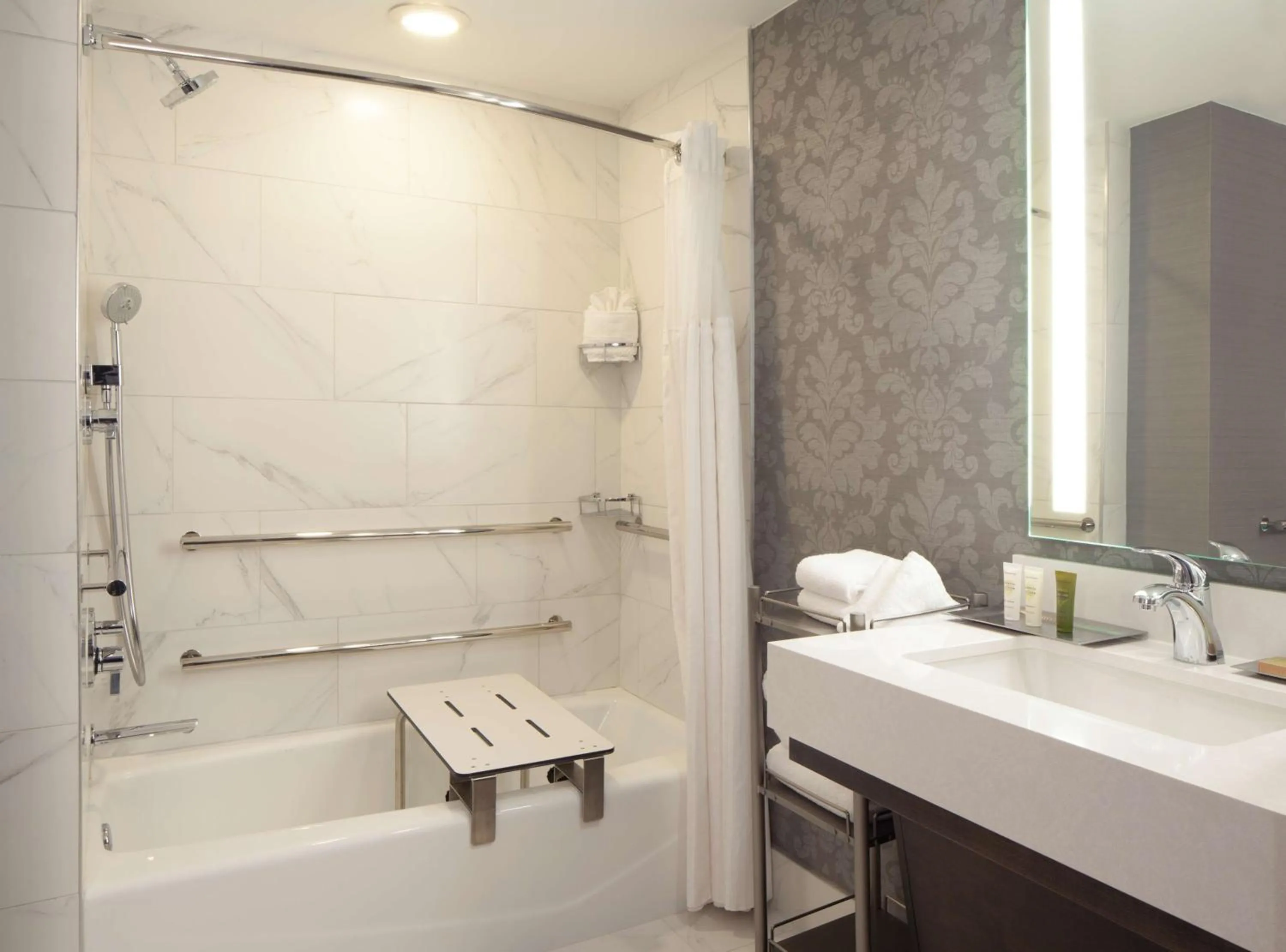 Bathroom in Hilton Atlanta/Marietta Hotel & Conference Center