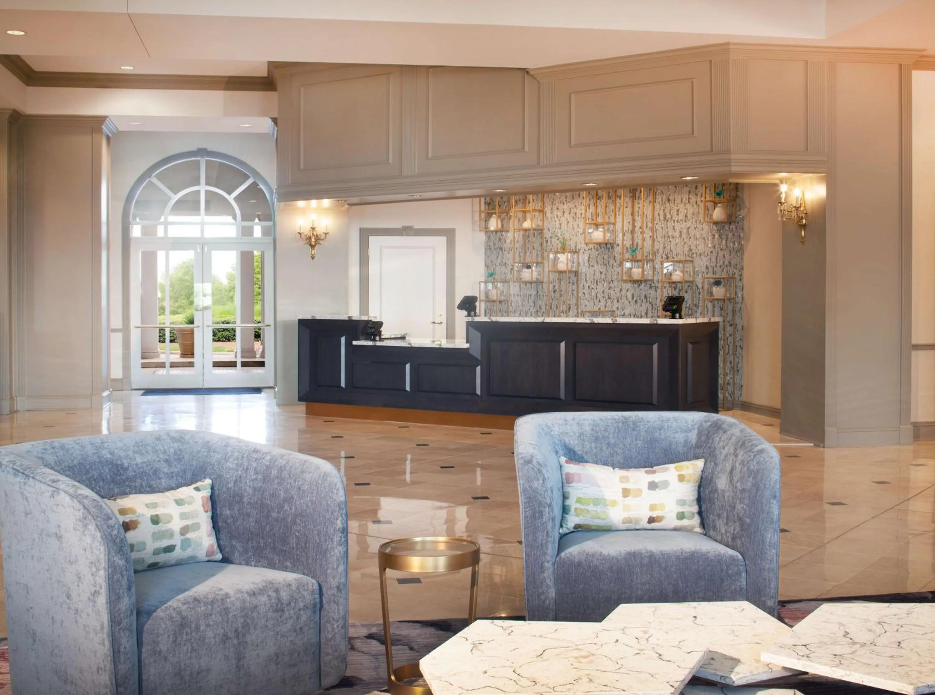 Lobby or reception in Hilton Atlanta/Marietta Hotel & Conference Center