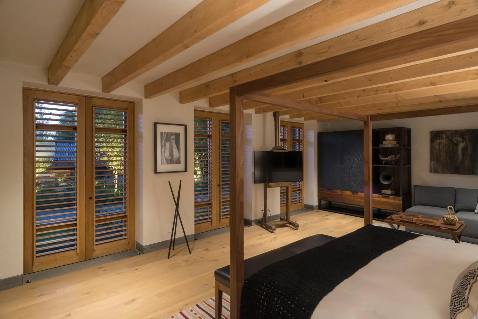 Bed in La Casa Rodavento