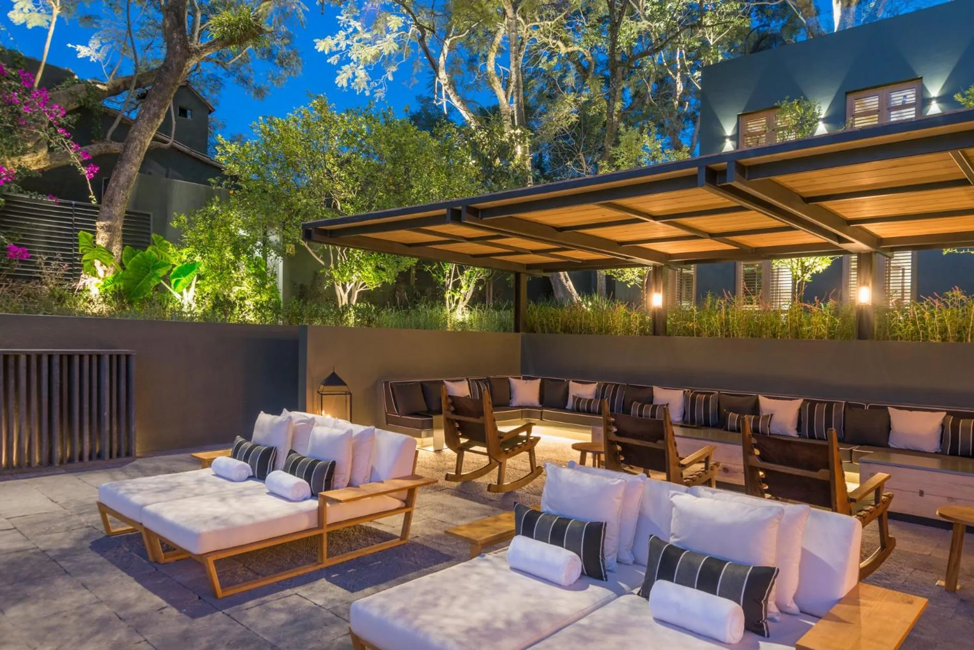 Garden in La Casa Rodavento