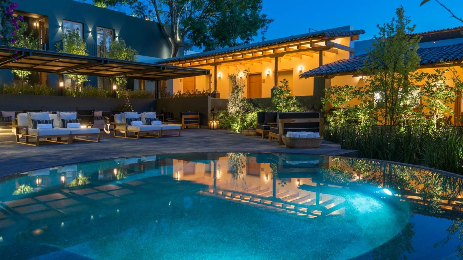 Garden in La Casa Rodavento