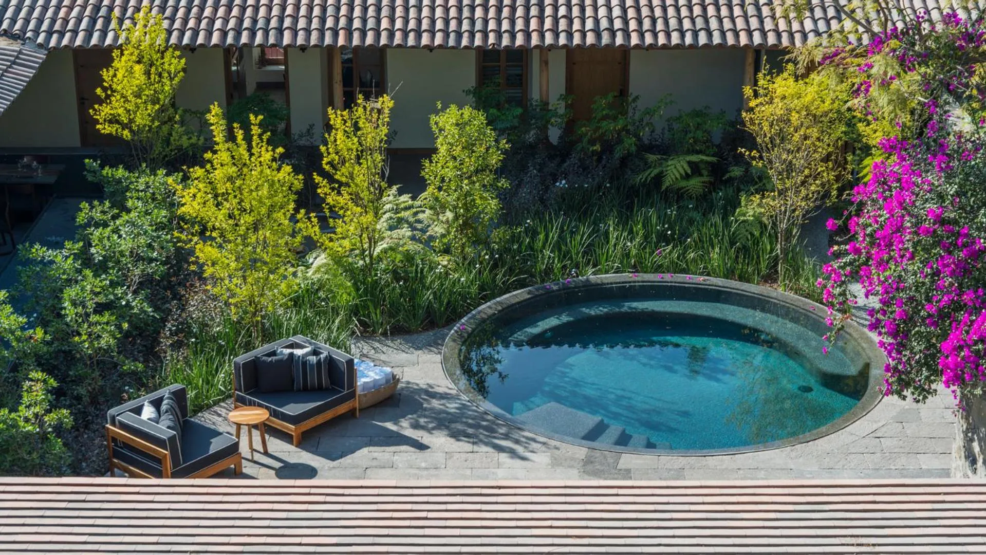 Garden in La Casa Rodavento