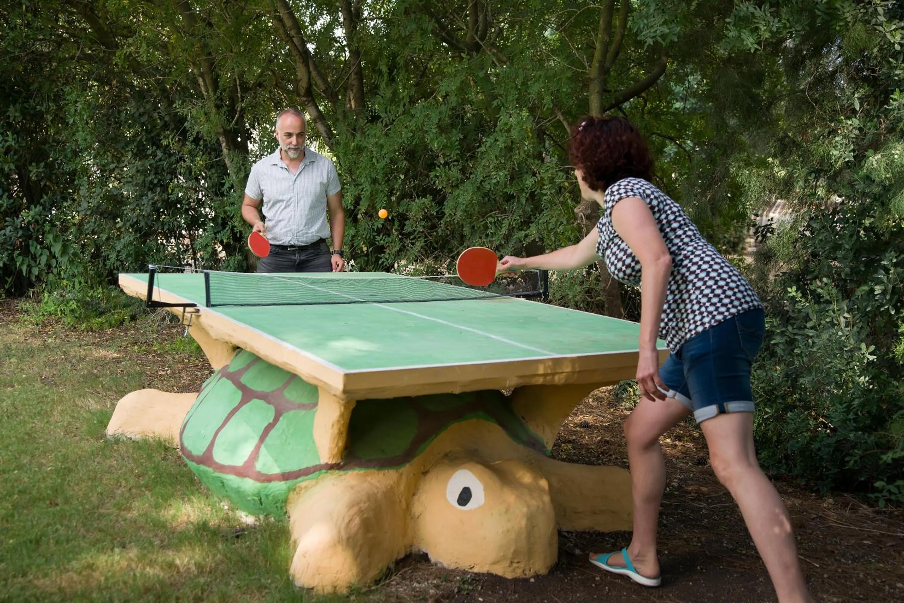 Table tennis in Zohar Badeshe