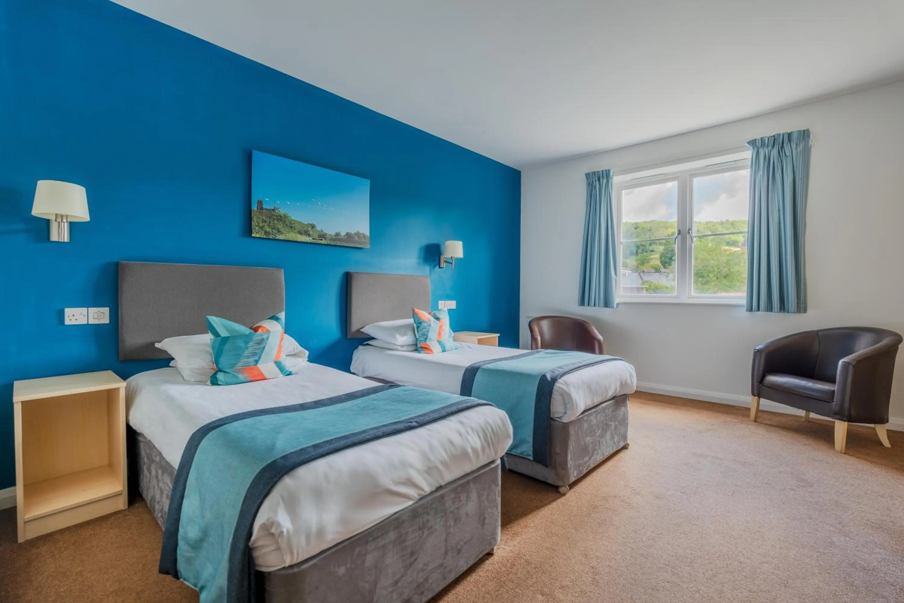 Bed in Wookey Hole Hotel